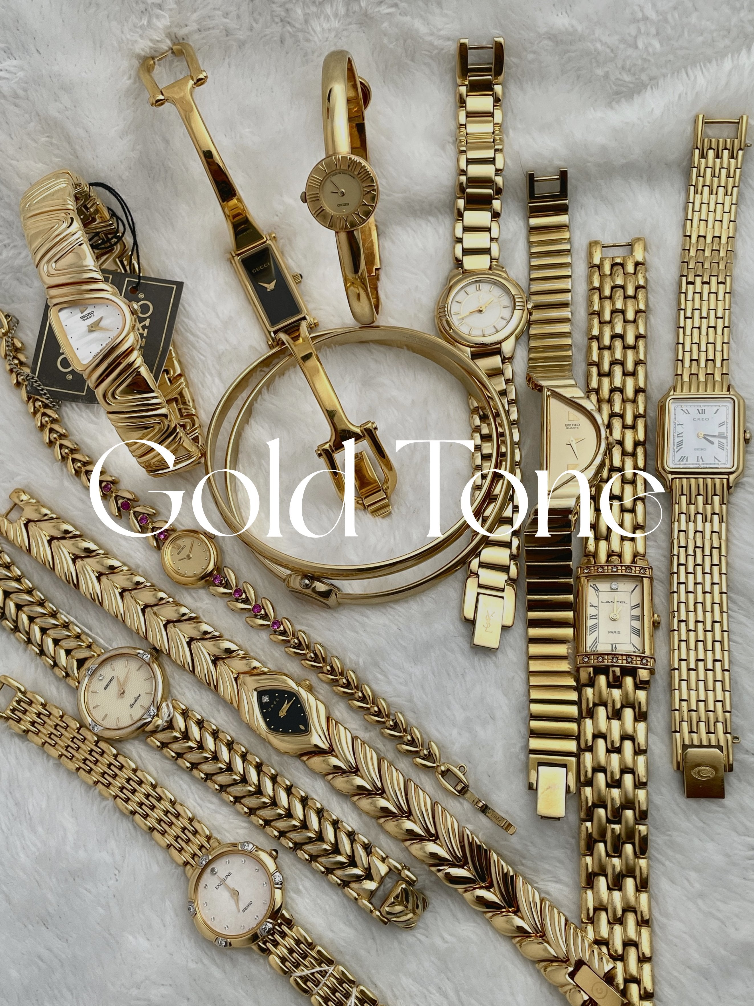Gold Tone Watches
