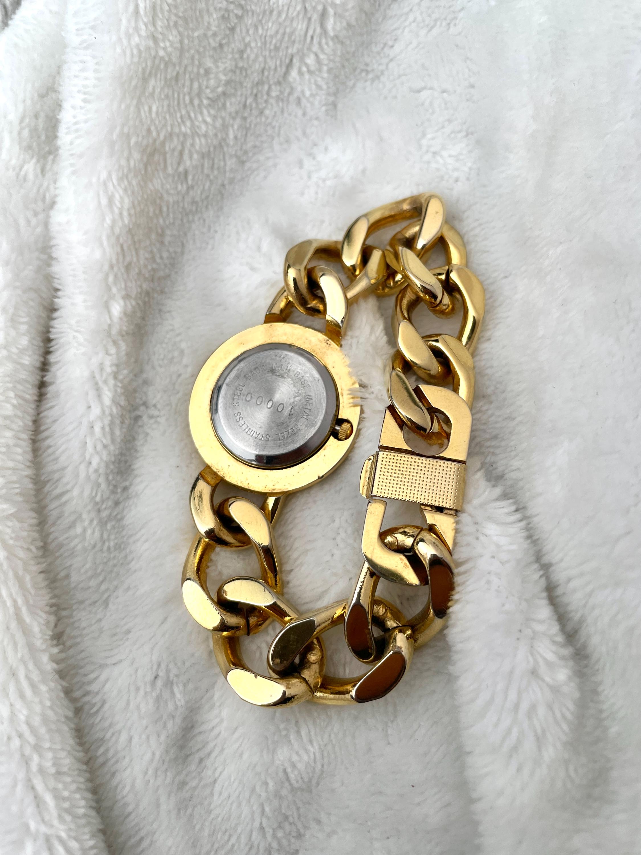 Collezio Gold Chain Mother of Pearl Dial
