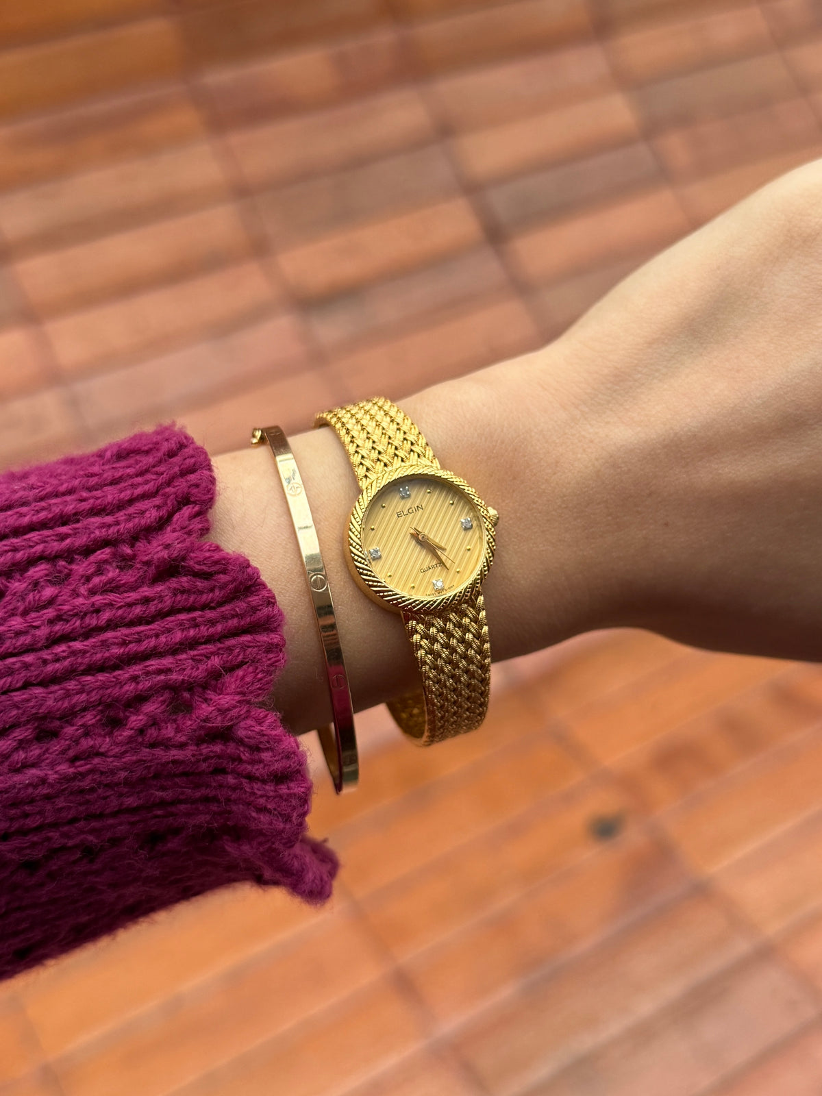 Elgin FK 279 Gold Dress Watch