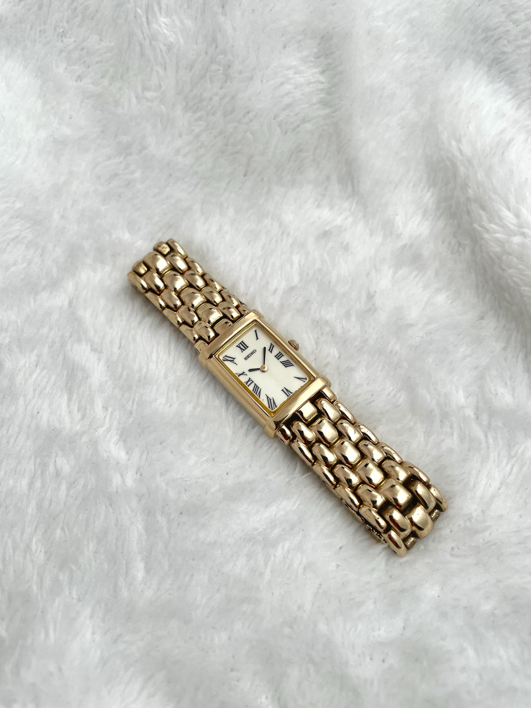 Seiko Gold Tank Model Gold