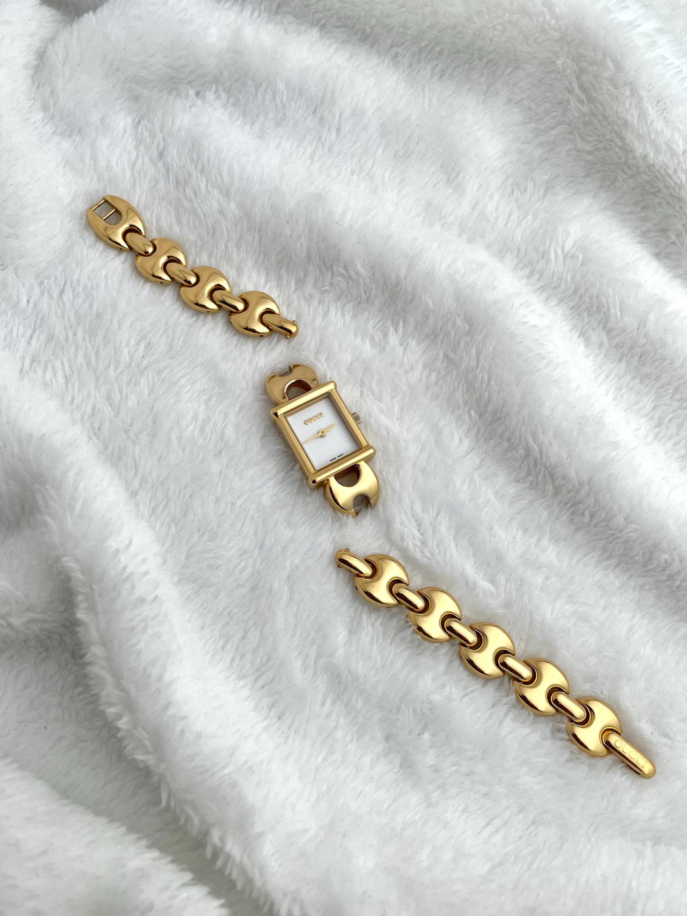 Gucci 90s GP 1800L Gold Tone