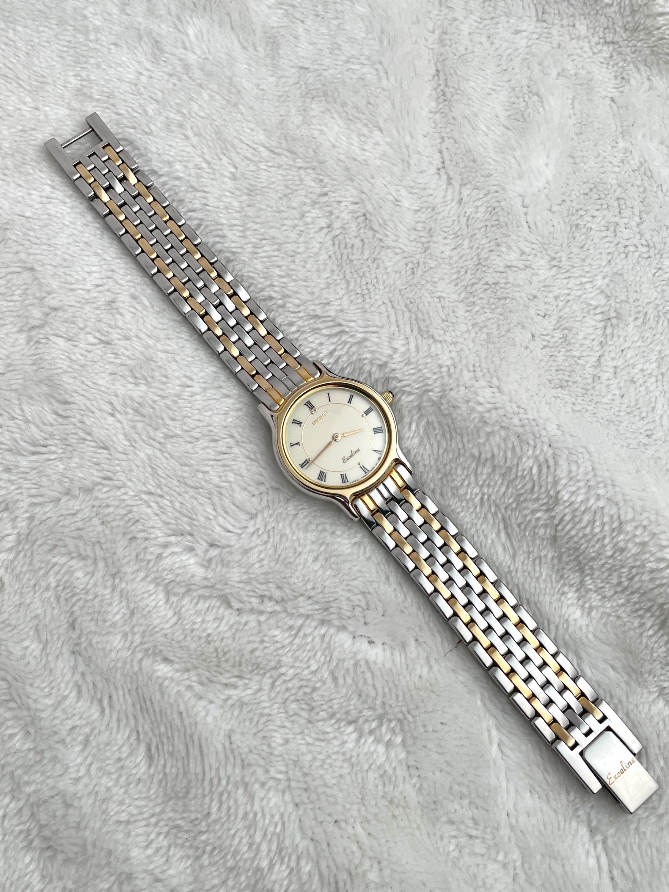 Seiko Exceline Two-tone
