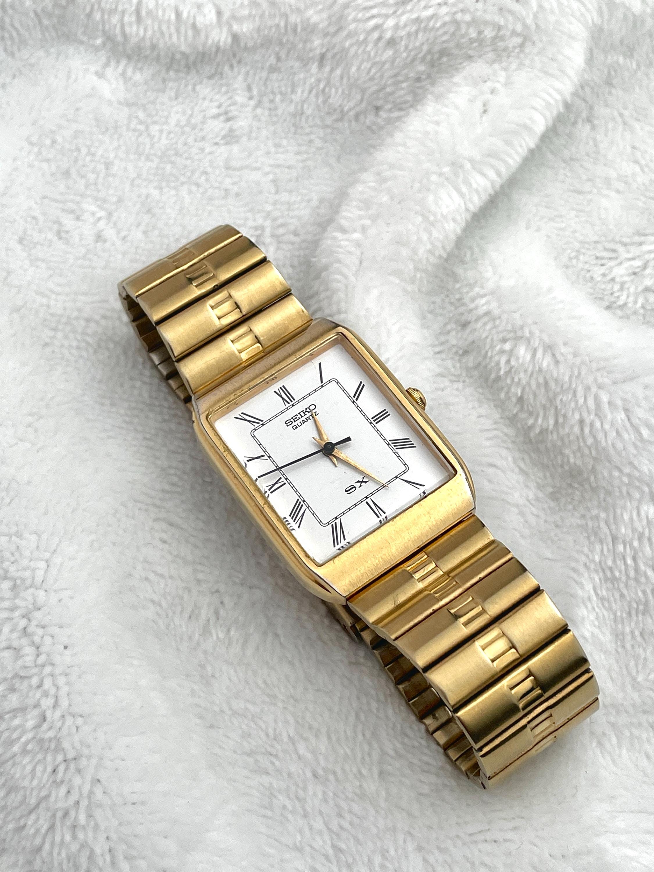 Seiko Tank Gold Tone