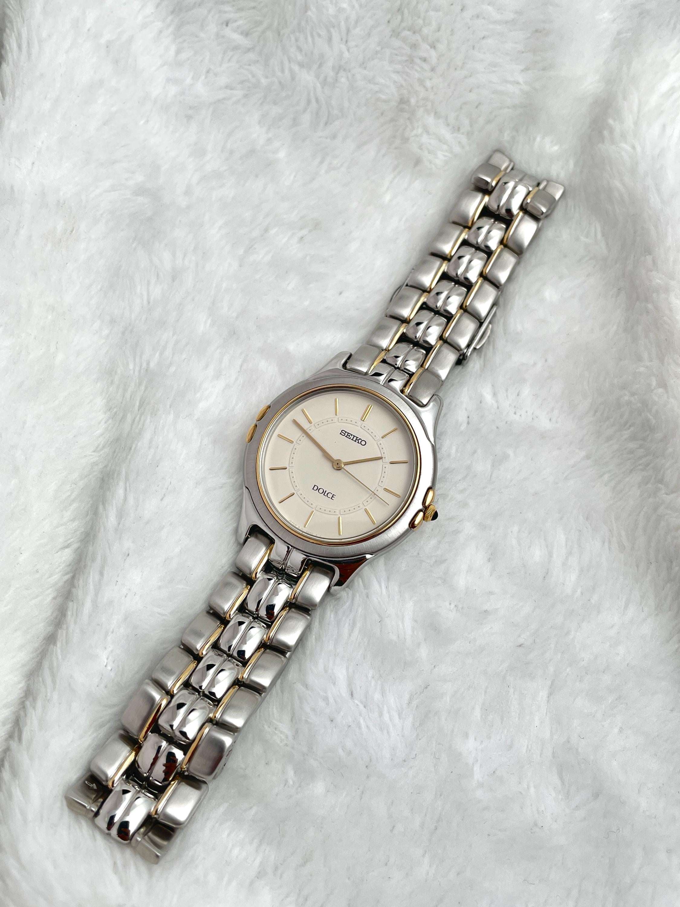 Seiko Dolce Two tone