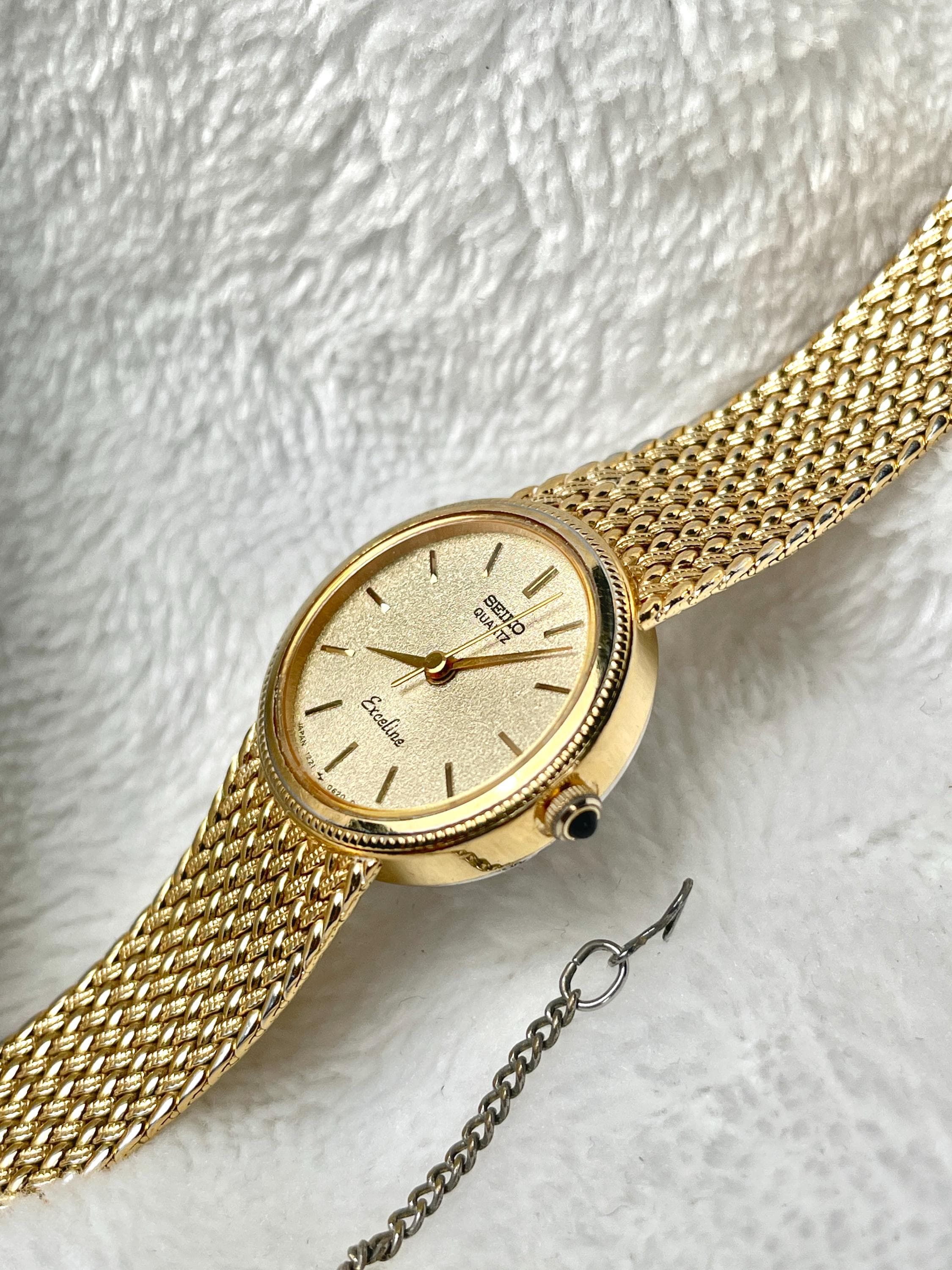 Seiko Exceline Gold Tone