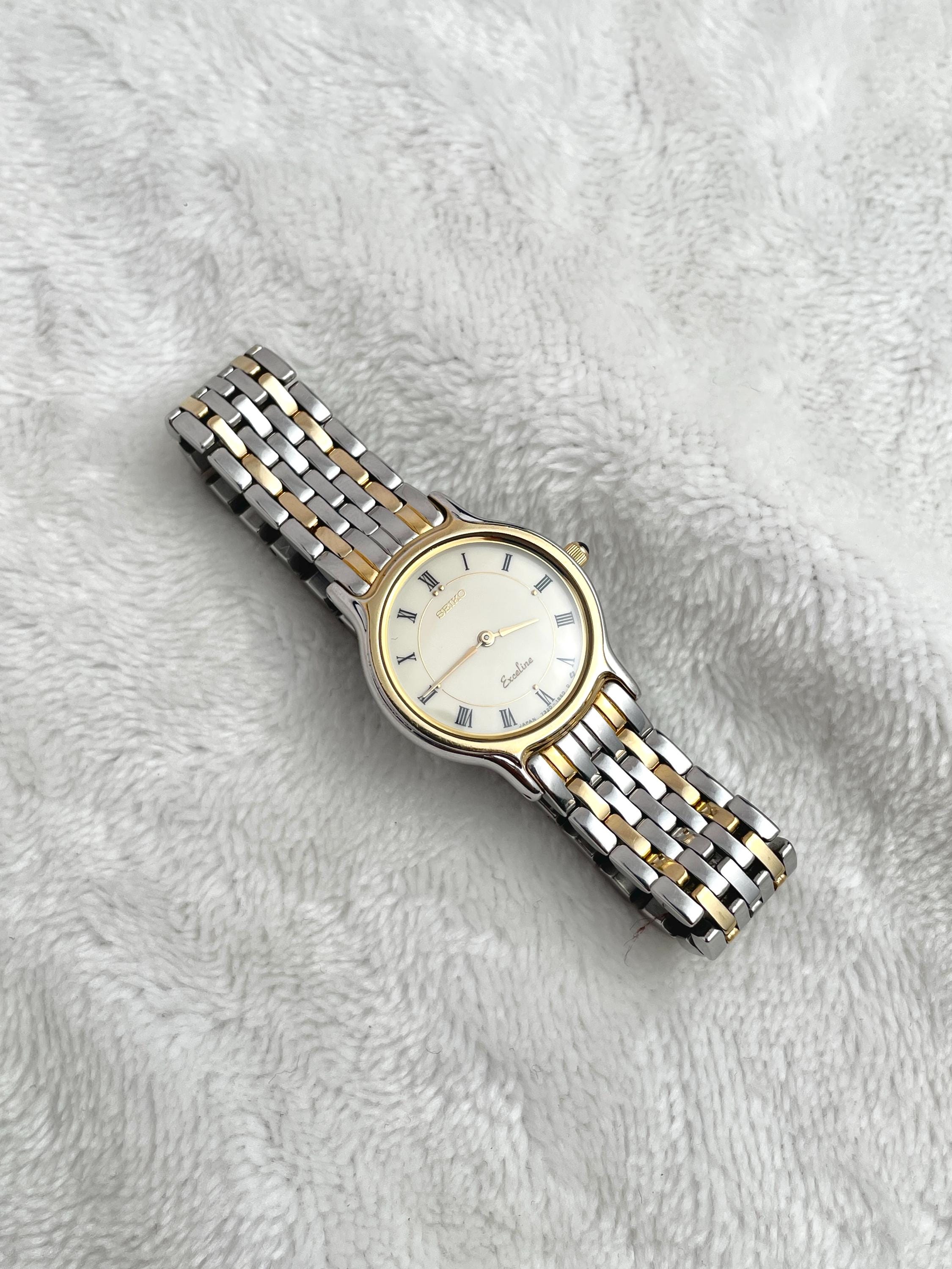 Seiko Exceline Two-tone