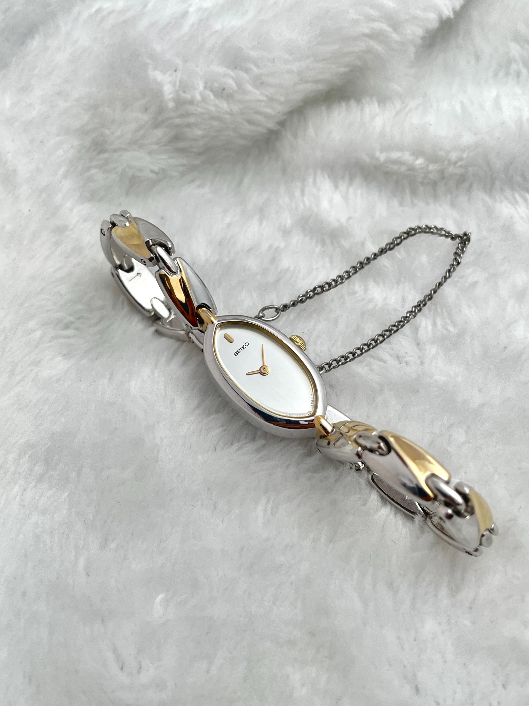 Seiko Oval Two-tone