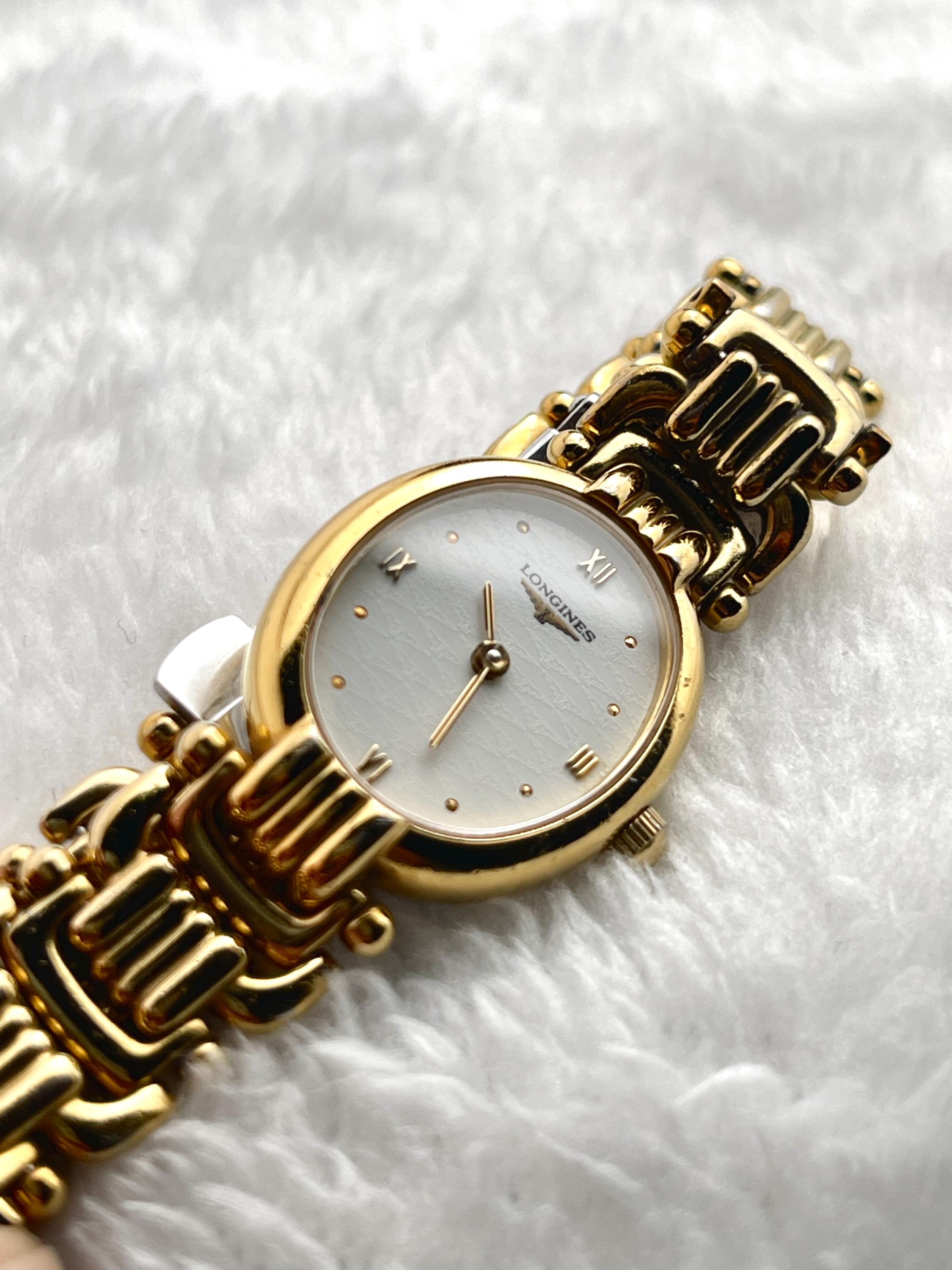 Longines Classique White Gold Tone
