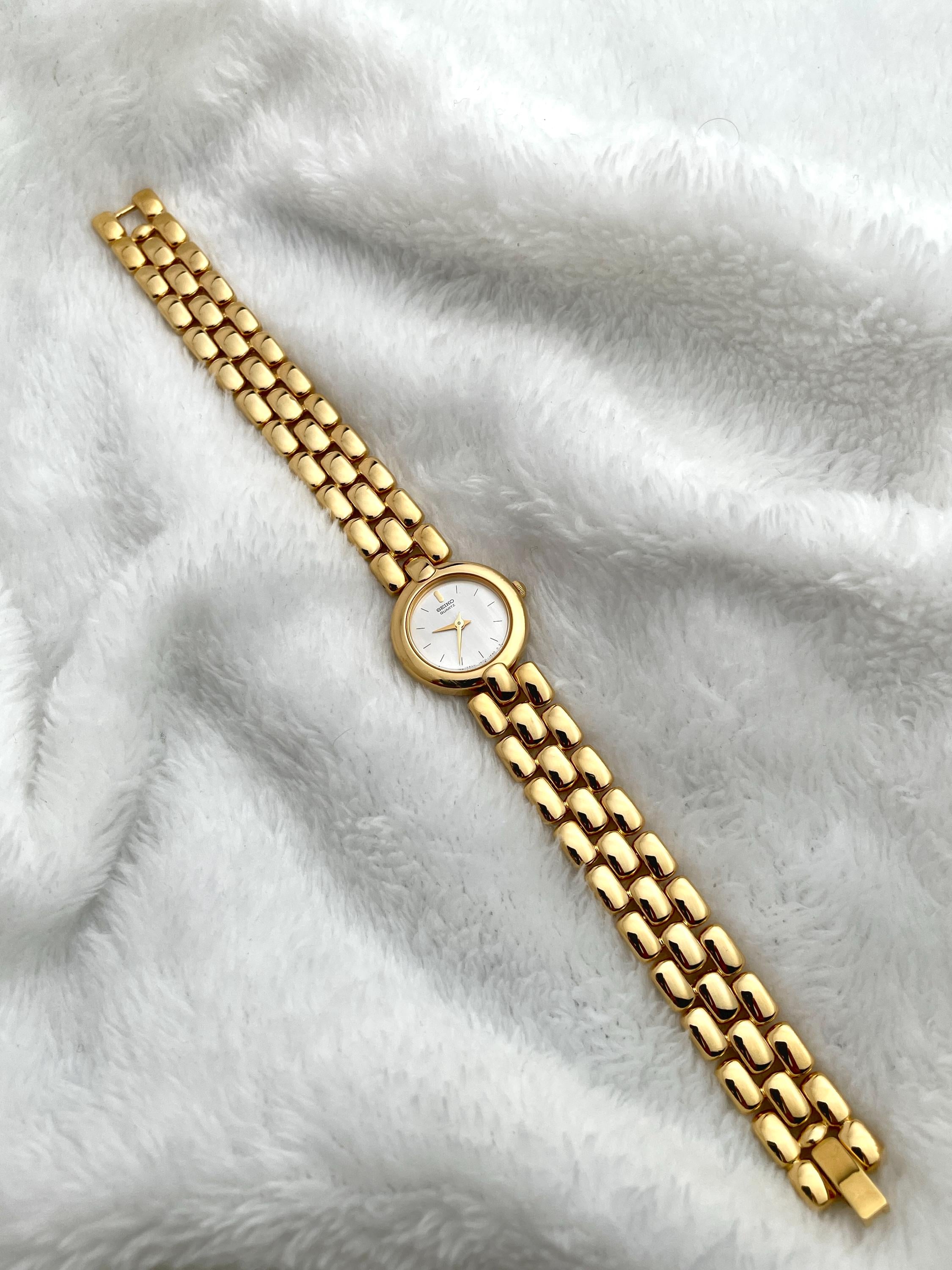 Seiko Mother of Pearl Dial Gold