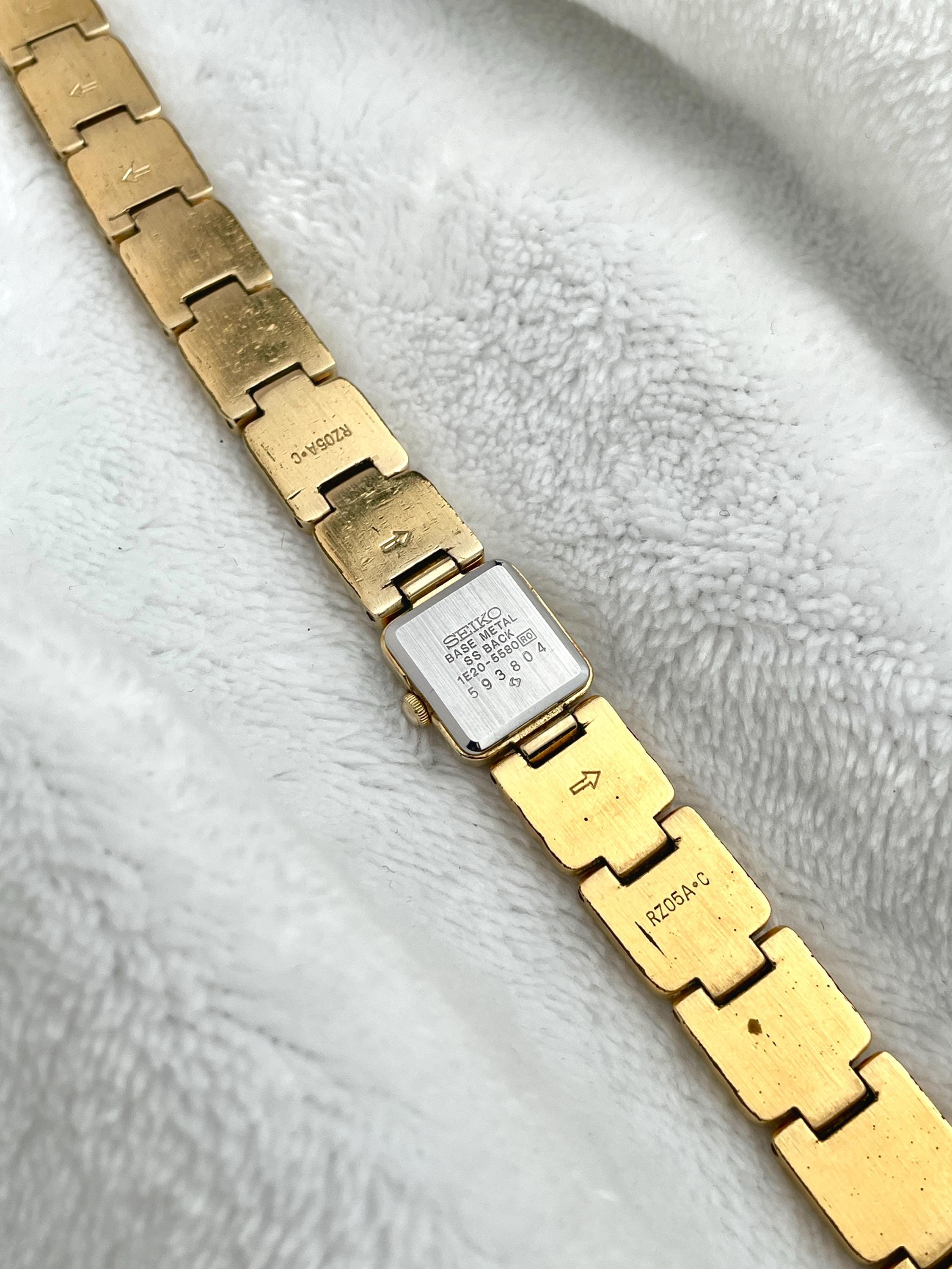 Seiko Square Gold Tone