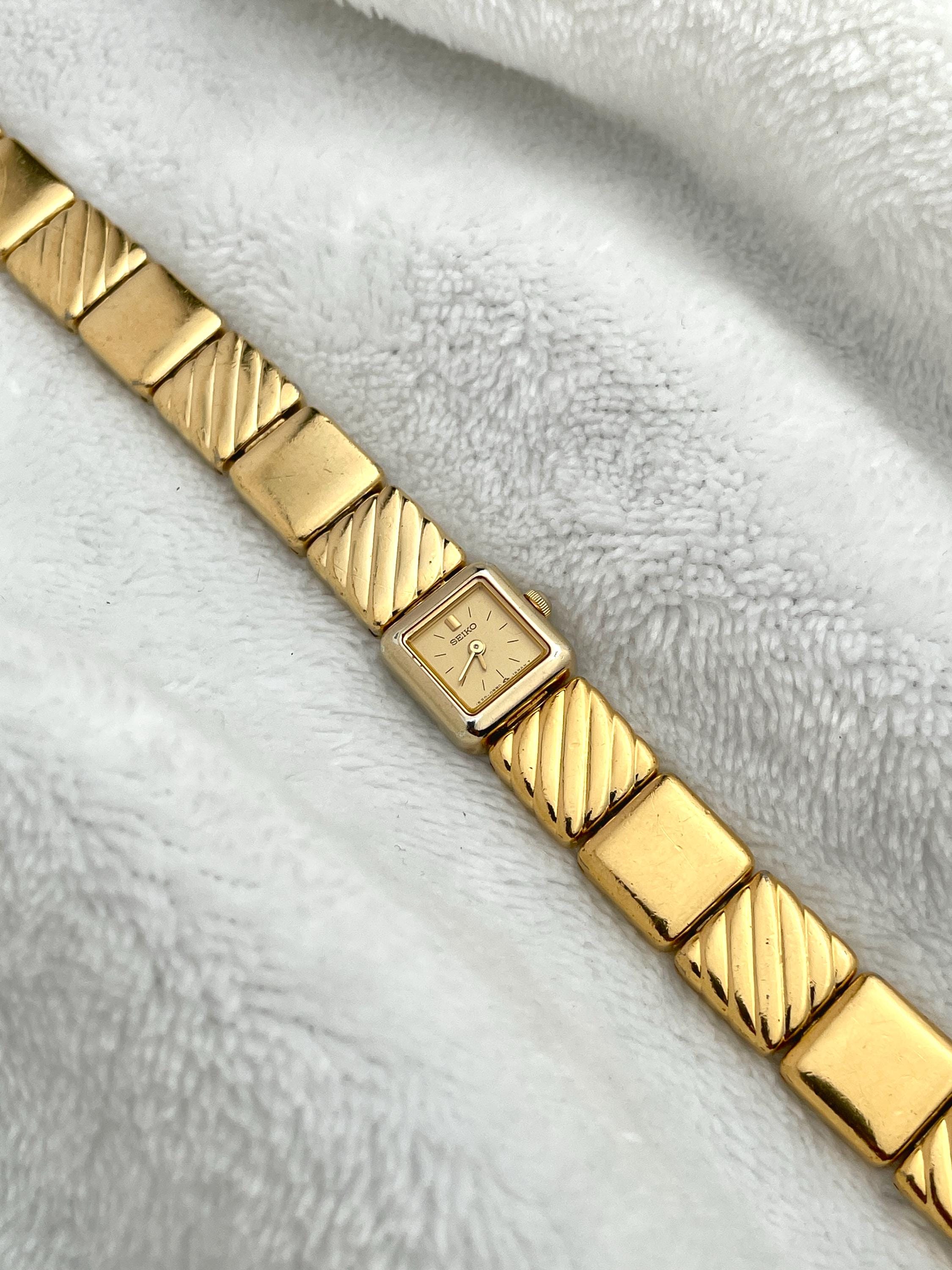 Seiko Square Gold Tone