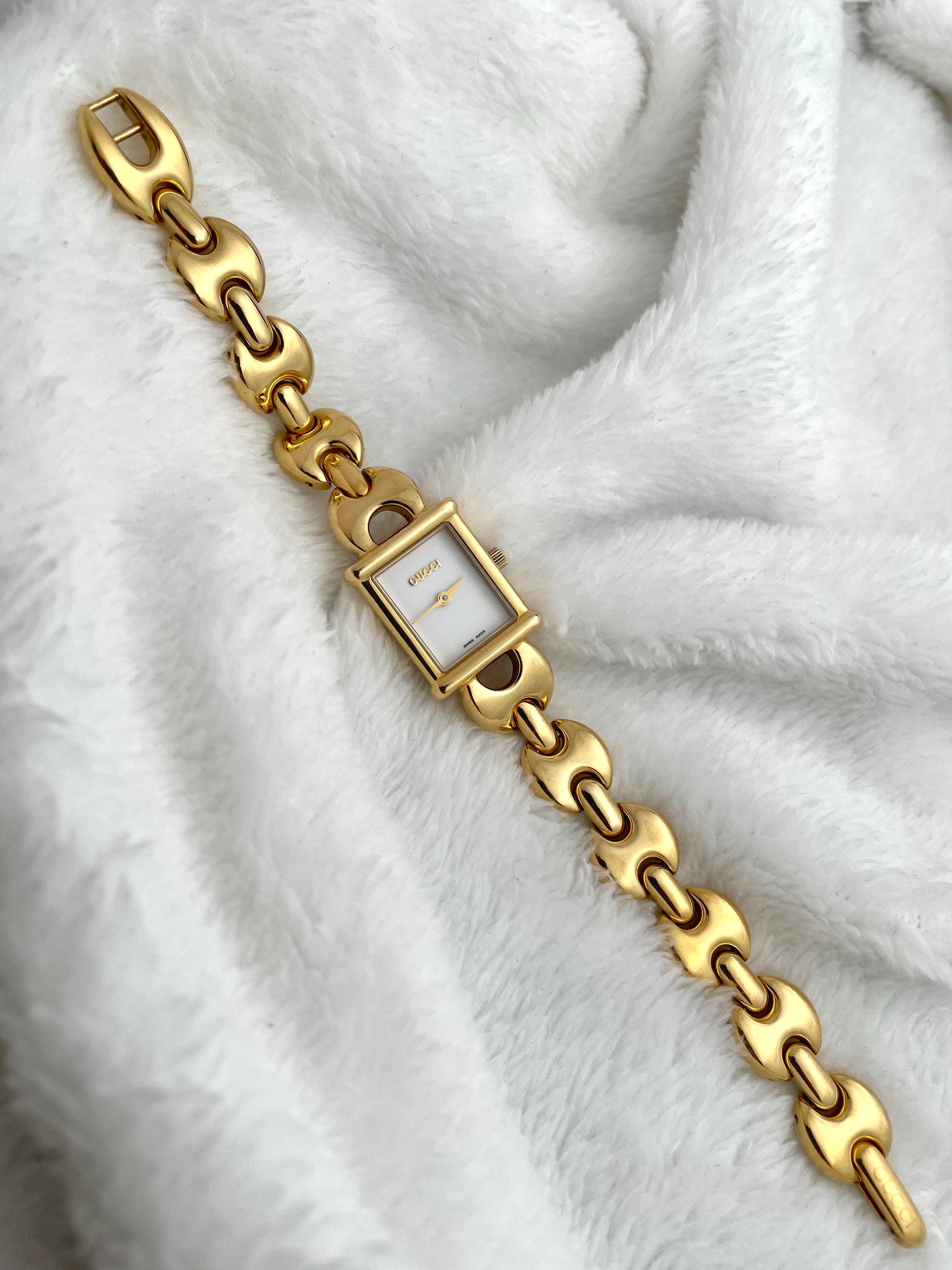 Gucci 90s GP 1800L Gold Tone