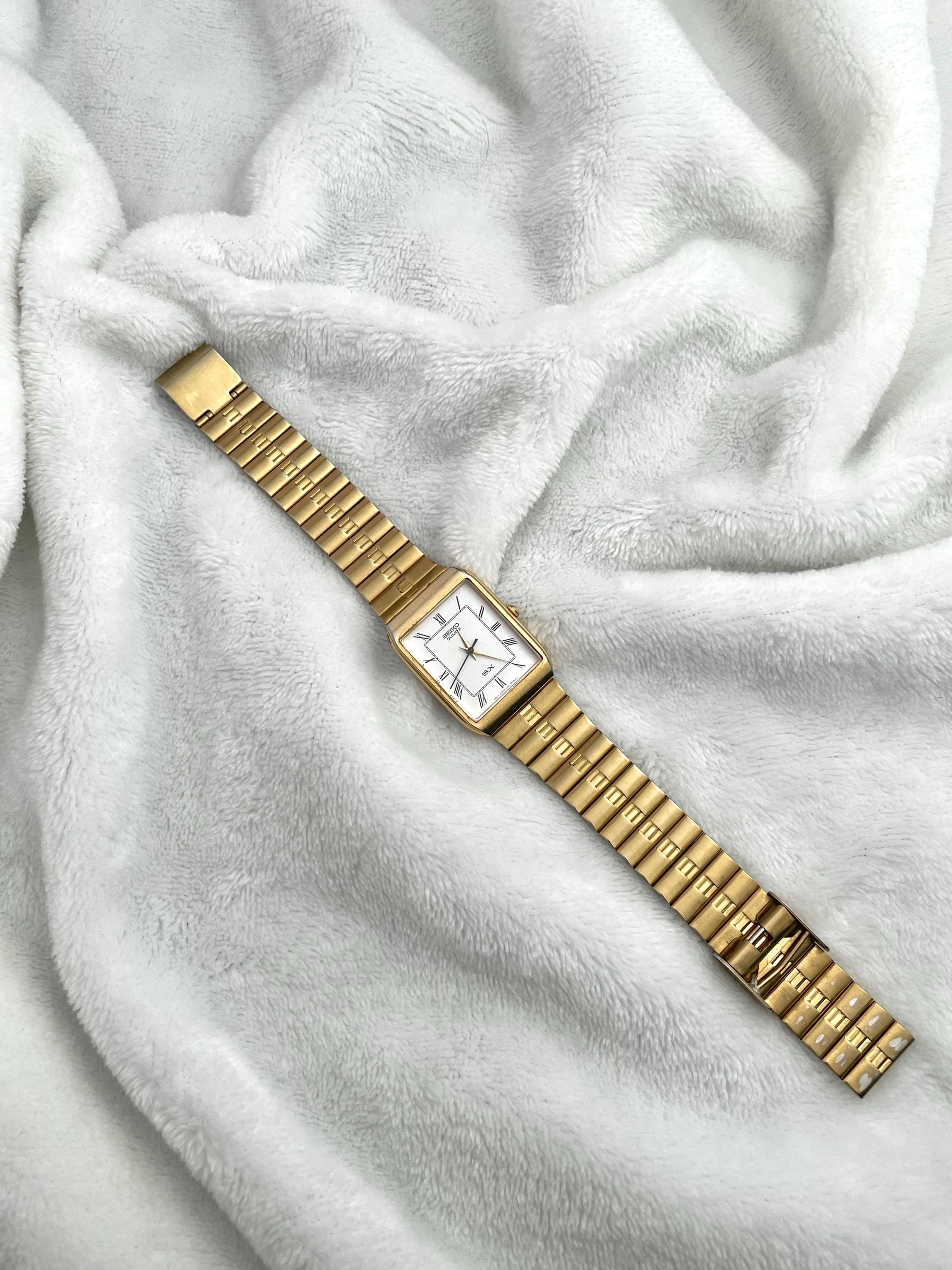 Seiko Tank Gold Tone