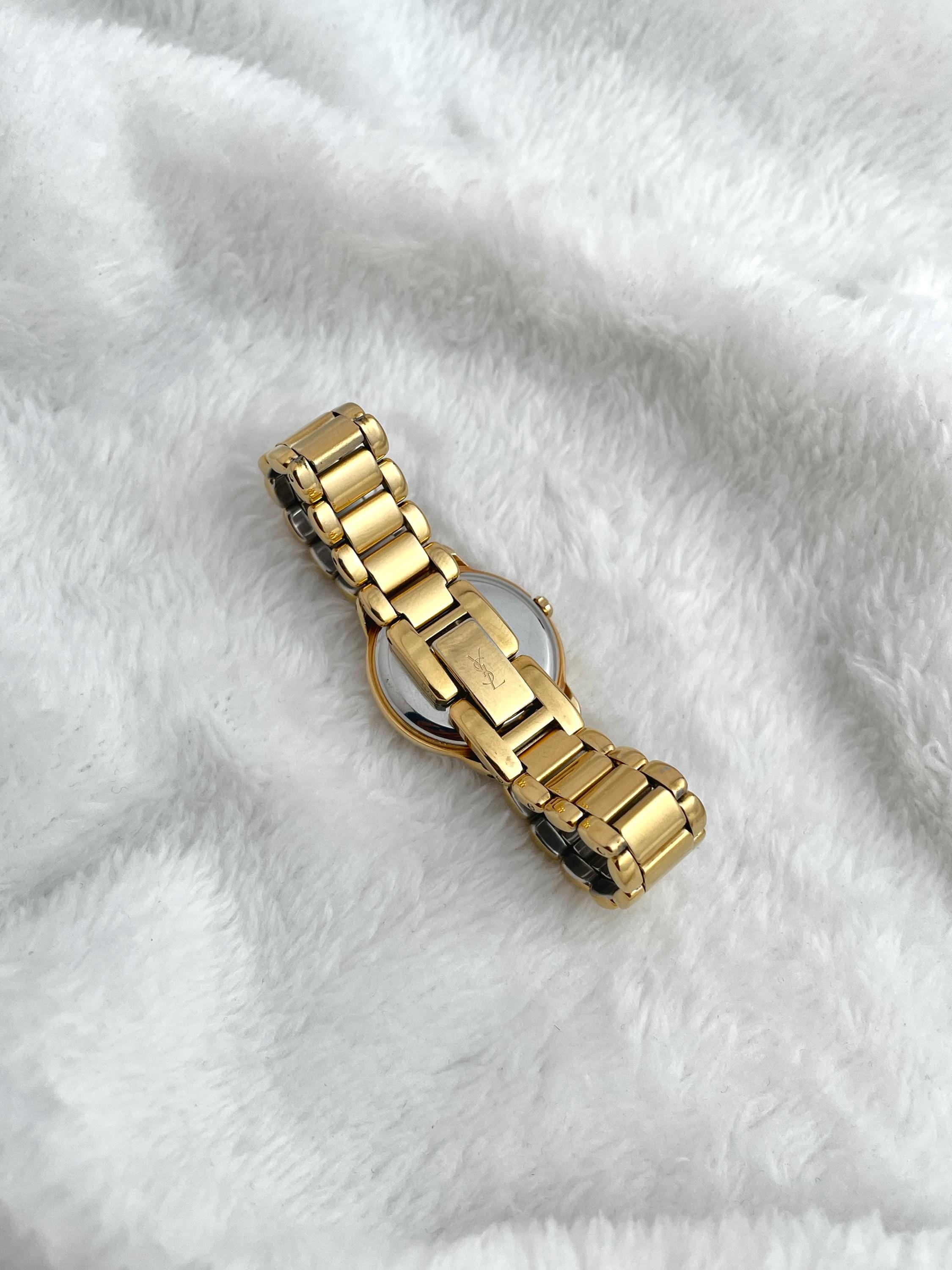 Saint Laurent Ysl Two-tone Watch