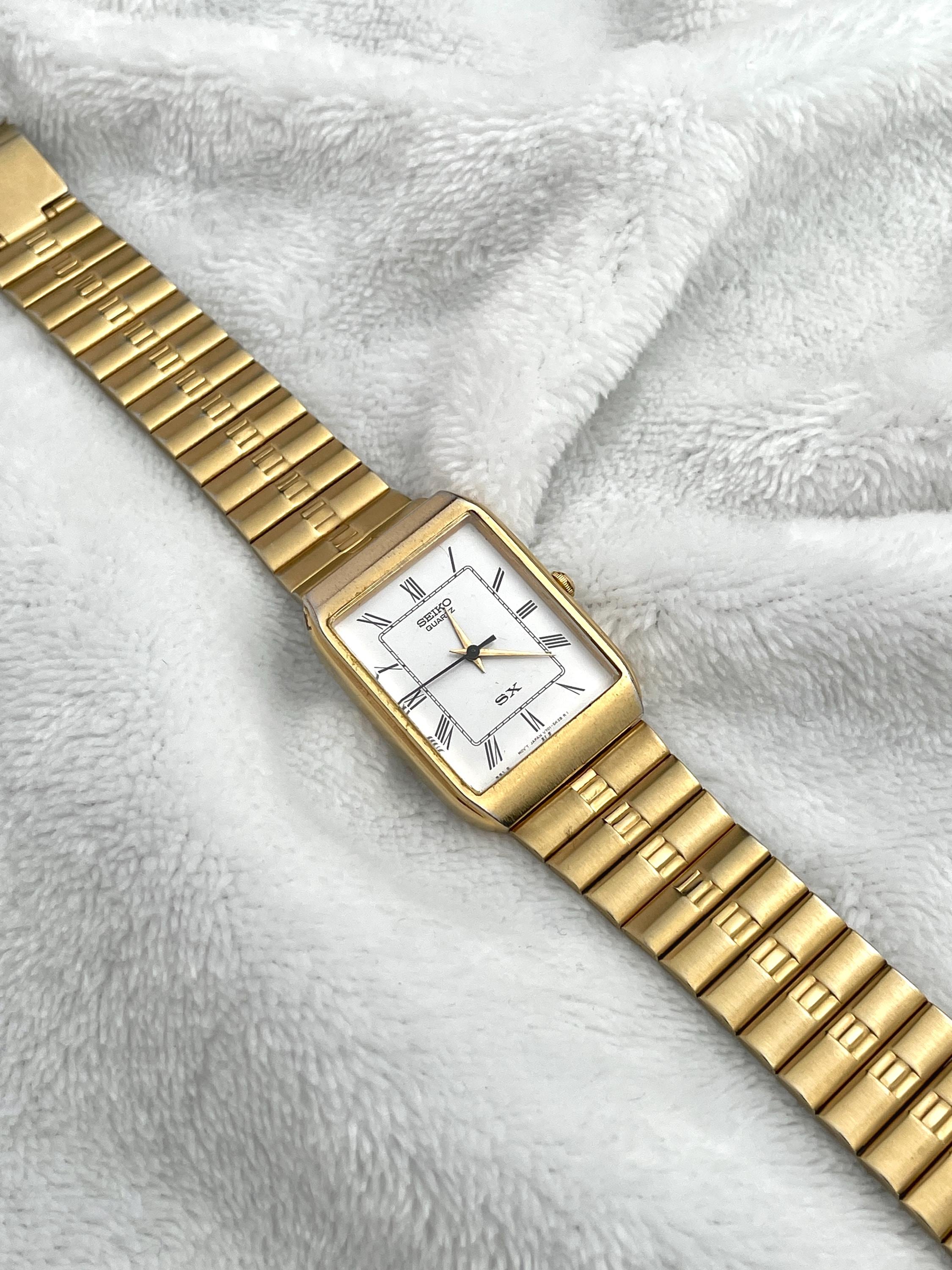 Seiko Tank Gold Tone