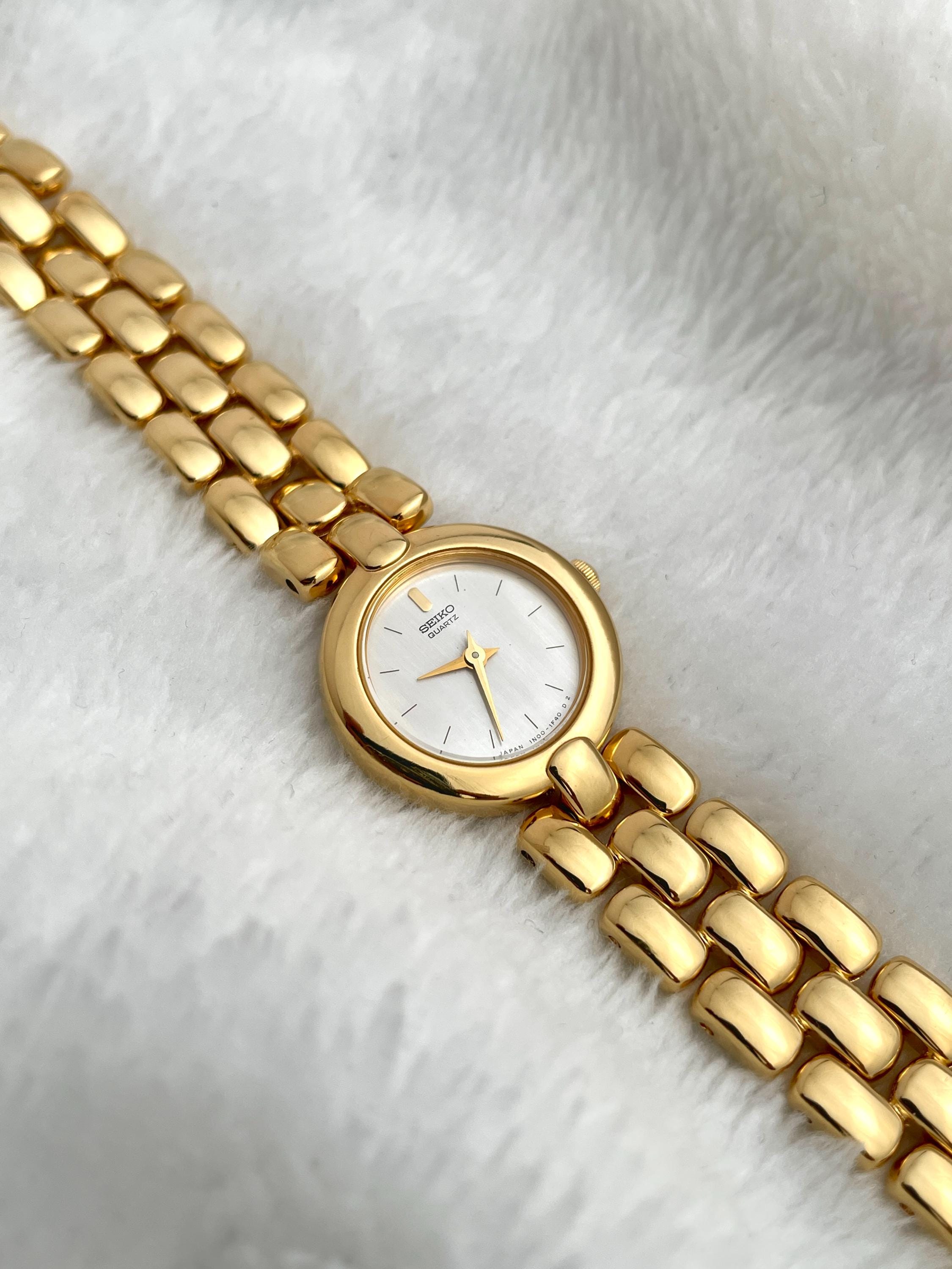 Seiko Mother of Pearl Dial Gold