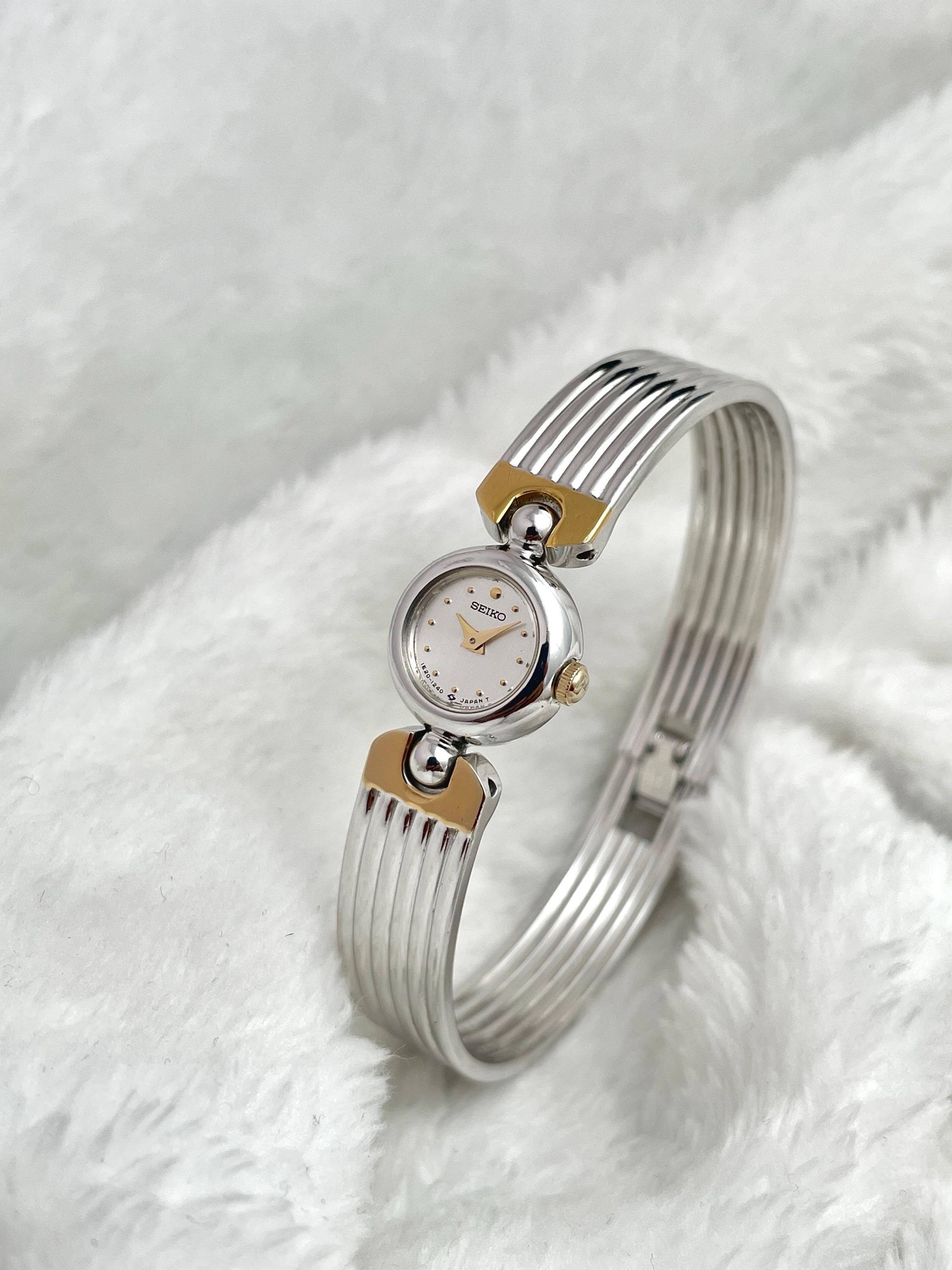 Seiko Petite Two-tone Bangle