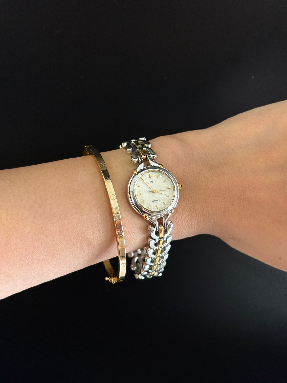 Seiko Exceline Two-Tone Link