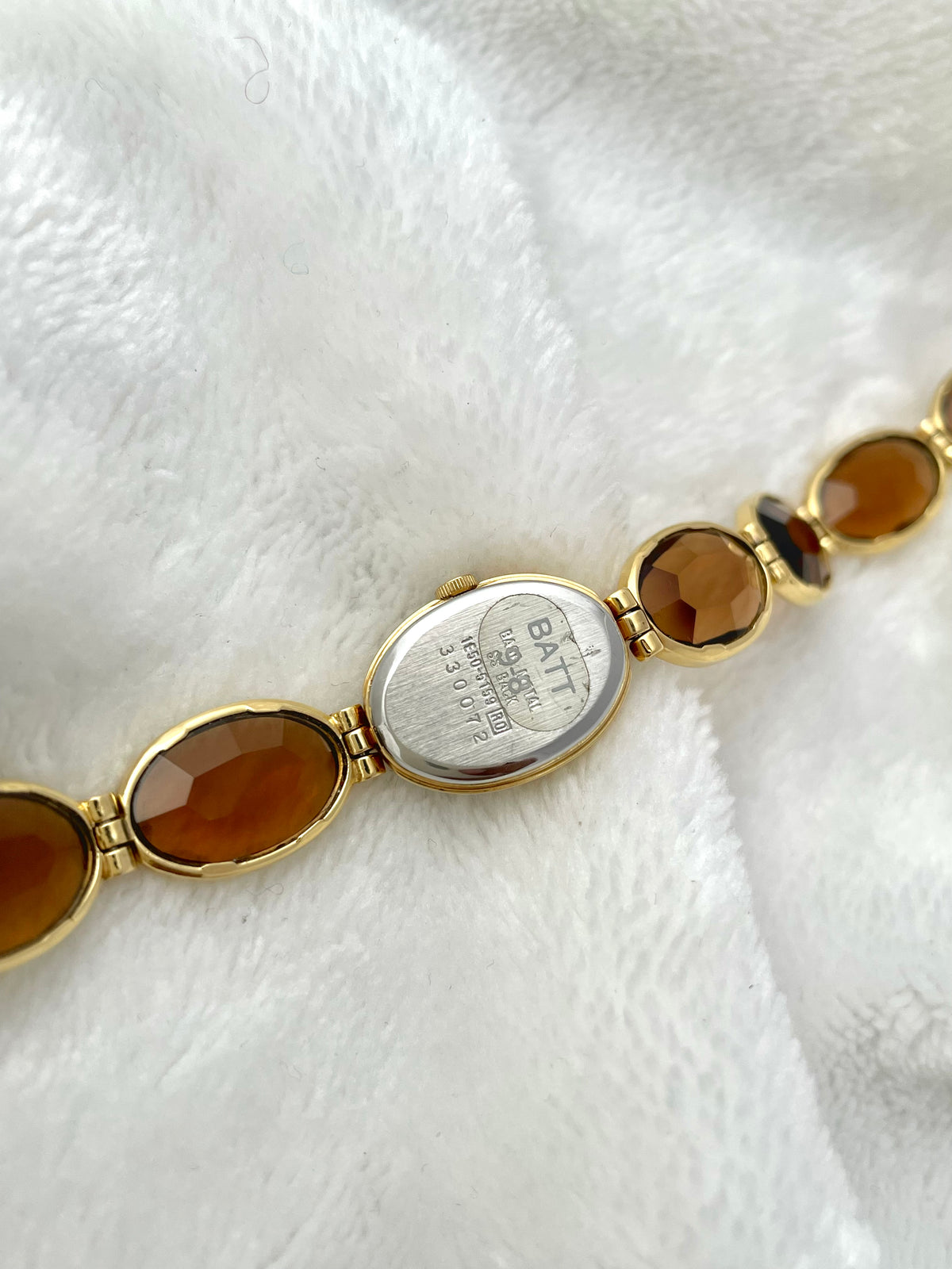 Seiko LASSALE Brown Oval Dial Bracelet 80s