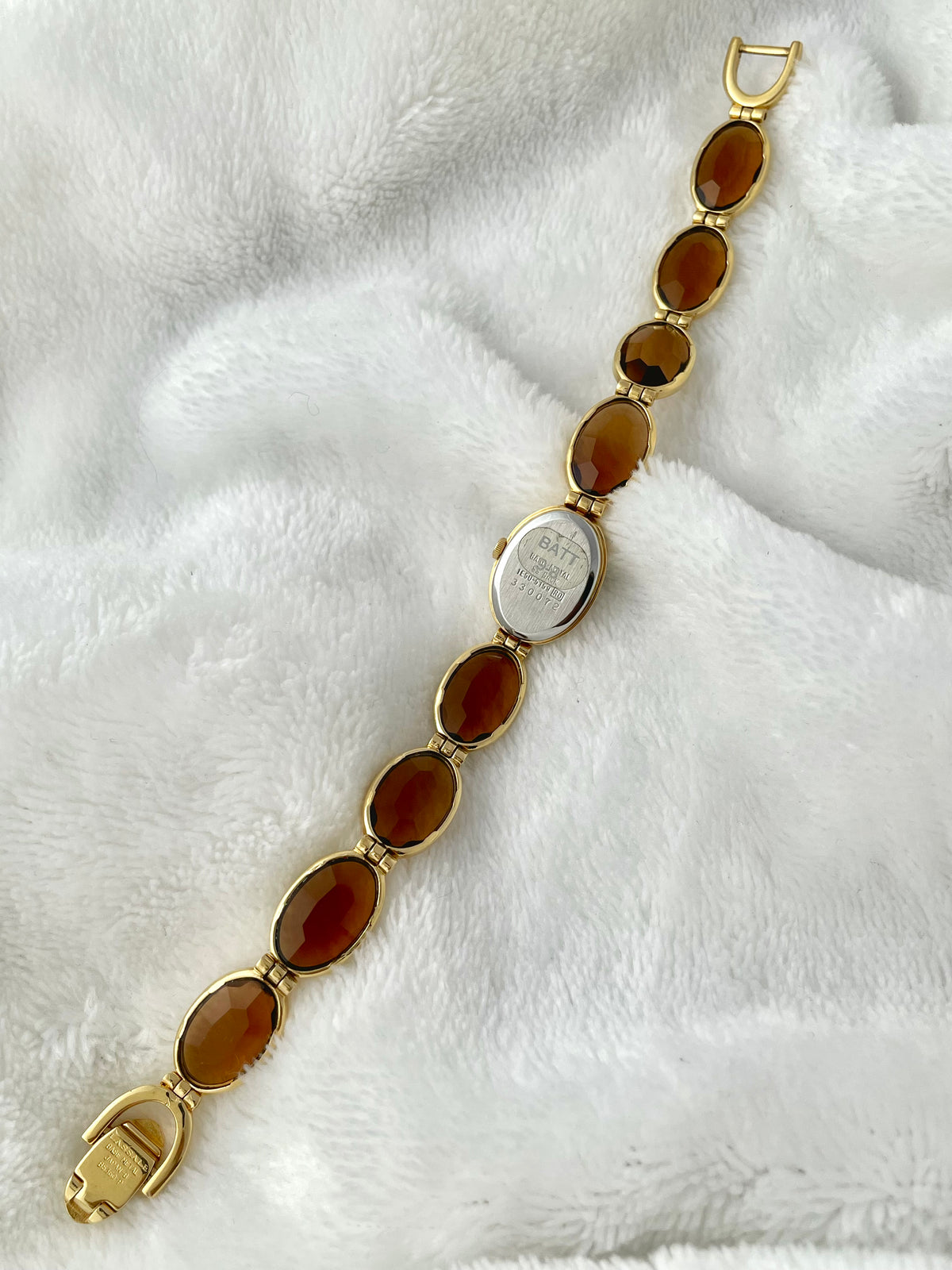 Seiko LASSALE Brown Oval Dial Bracelet 80s