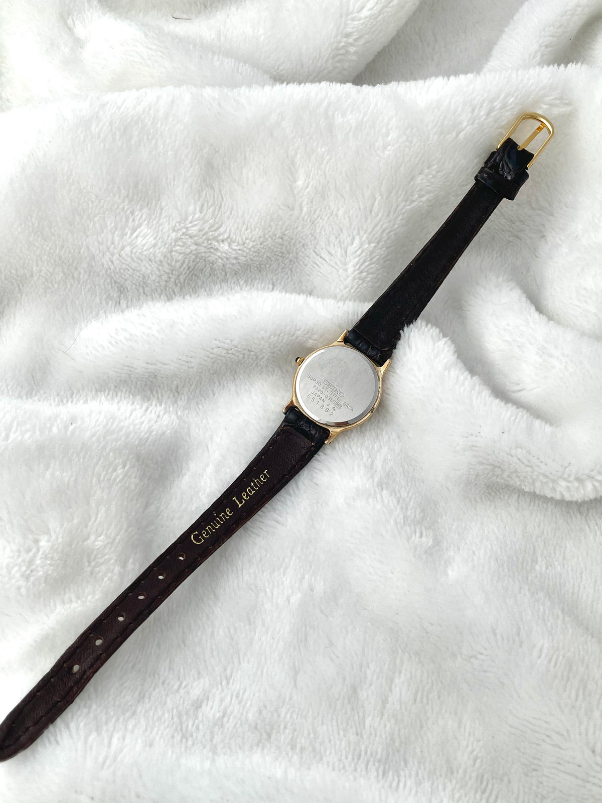 Vintage Ultra-thin Seiko Exceline Gold Tone