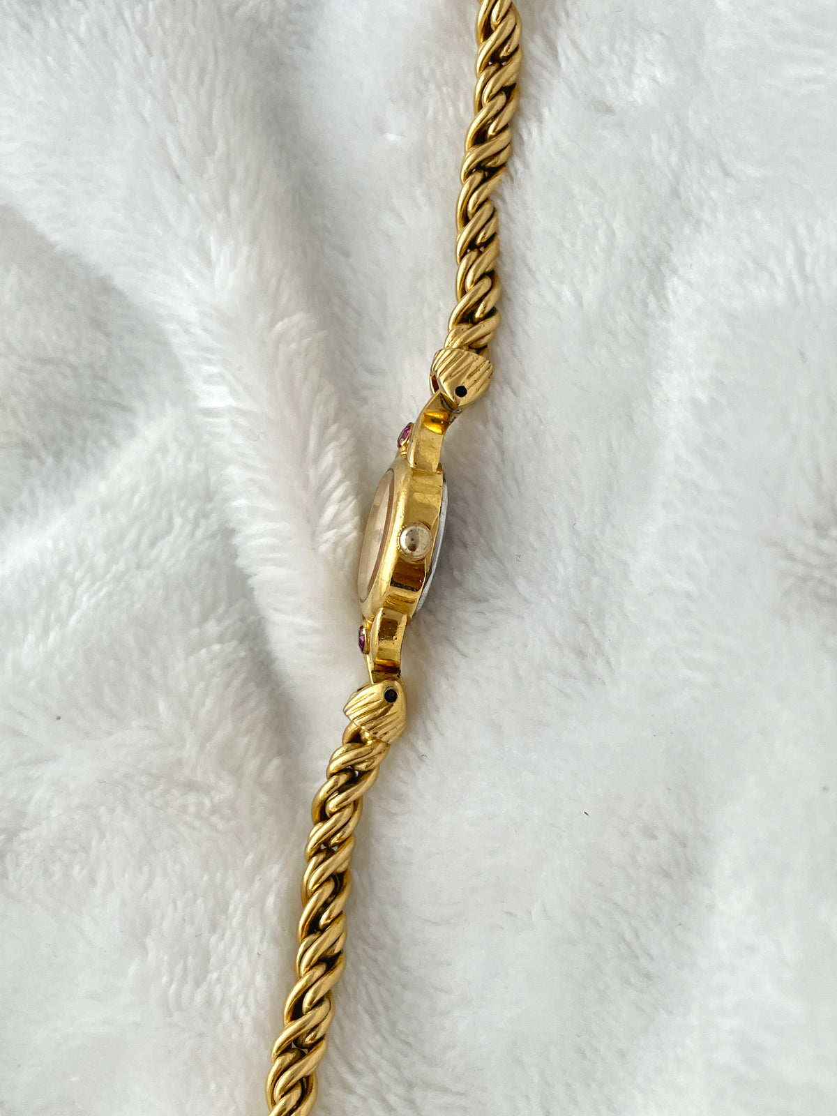 Seiko Round Ruby Rope Bracelet Jewellery Style
