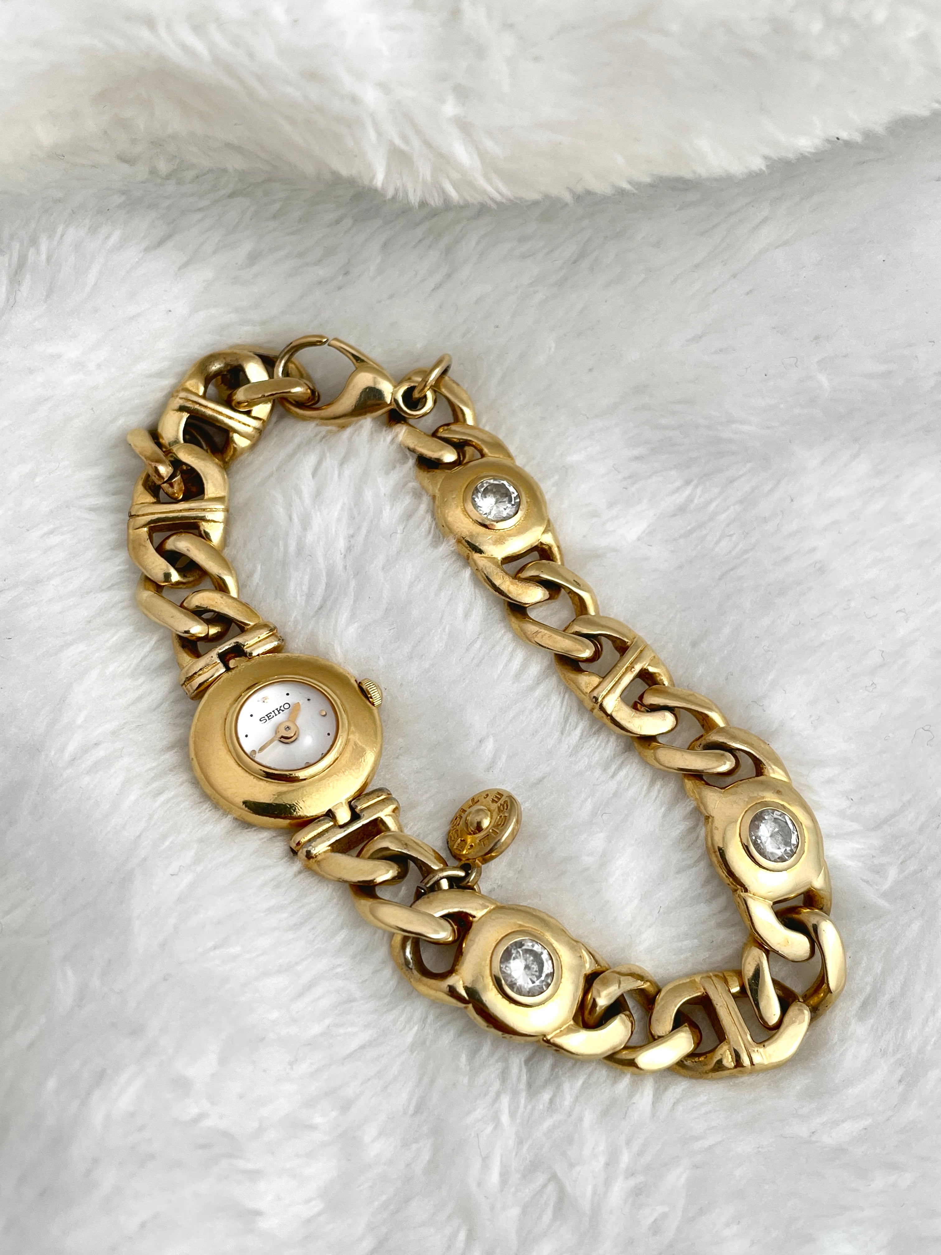 Seiko Tisse Chain with Diamond