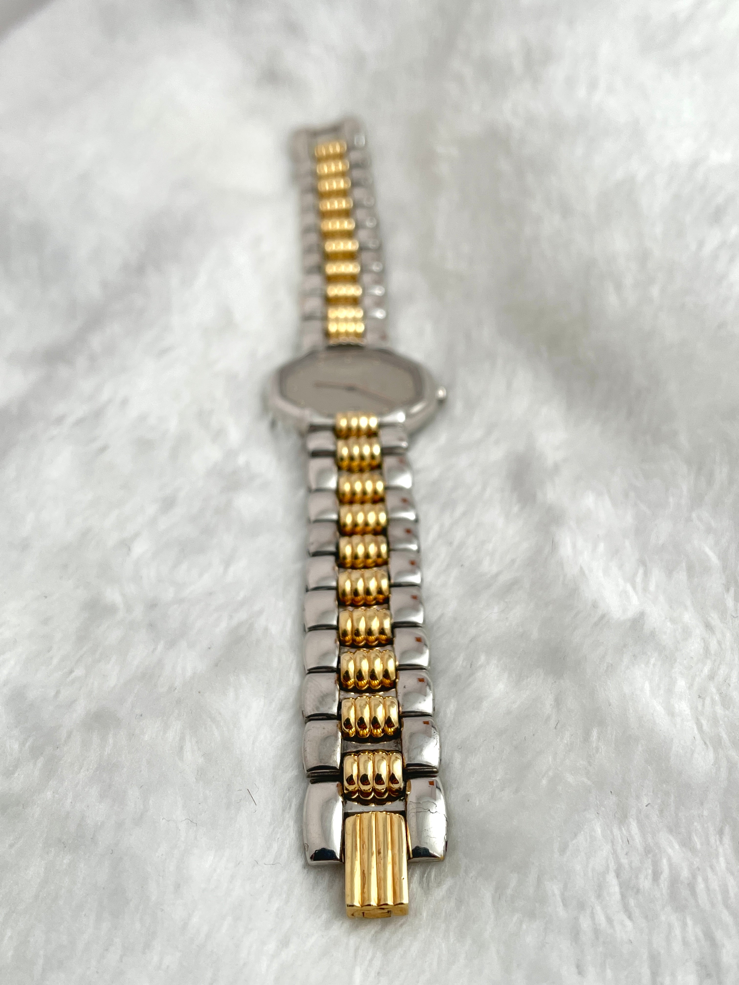 Christian Dior Depose Date Two-tone Hexagon