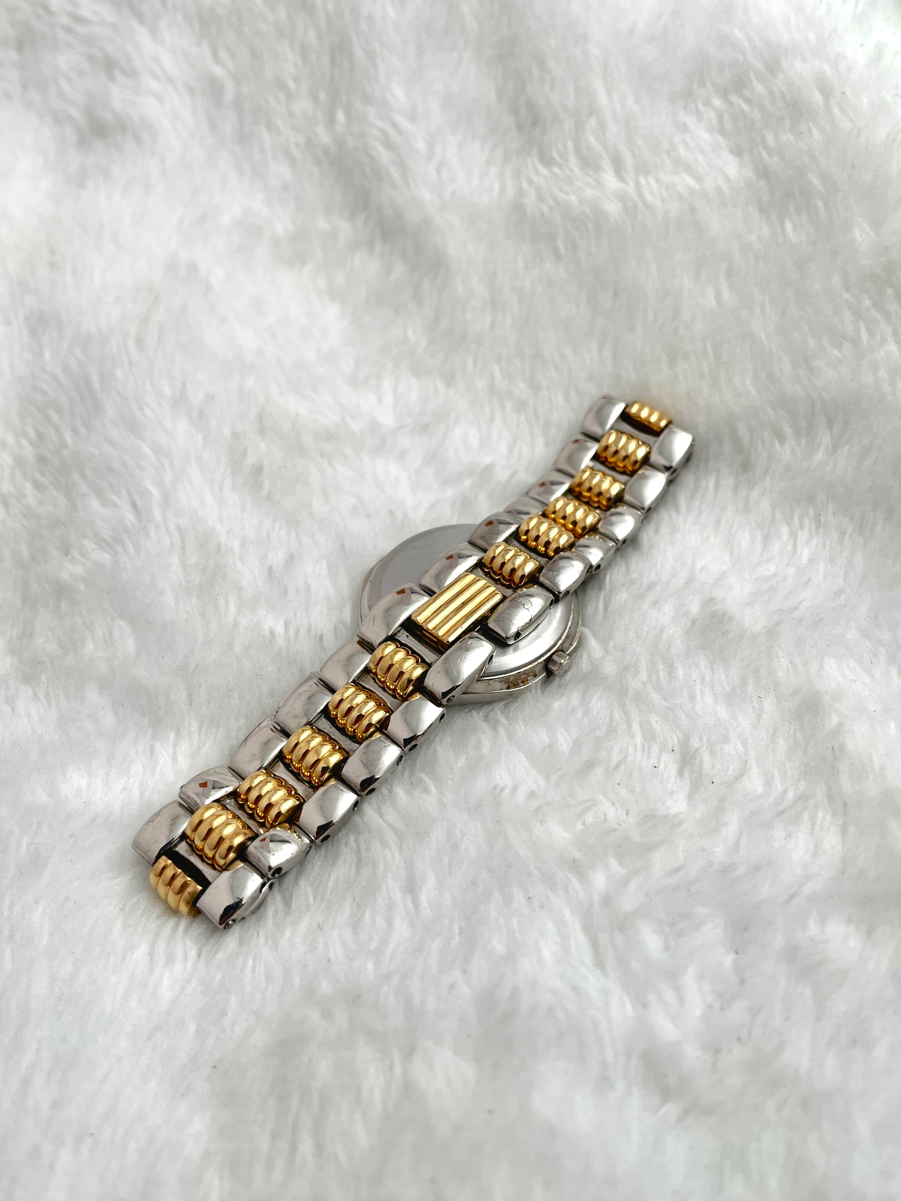 Christian Dior Depose Date Two-tone Hexagon