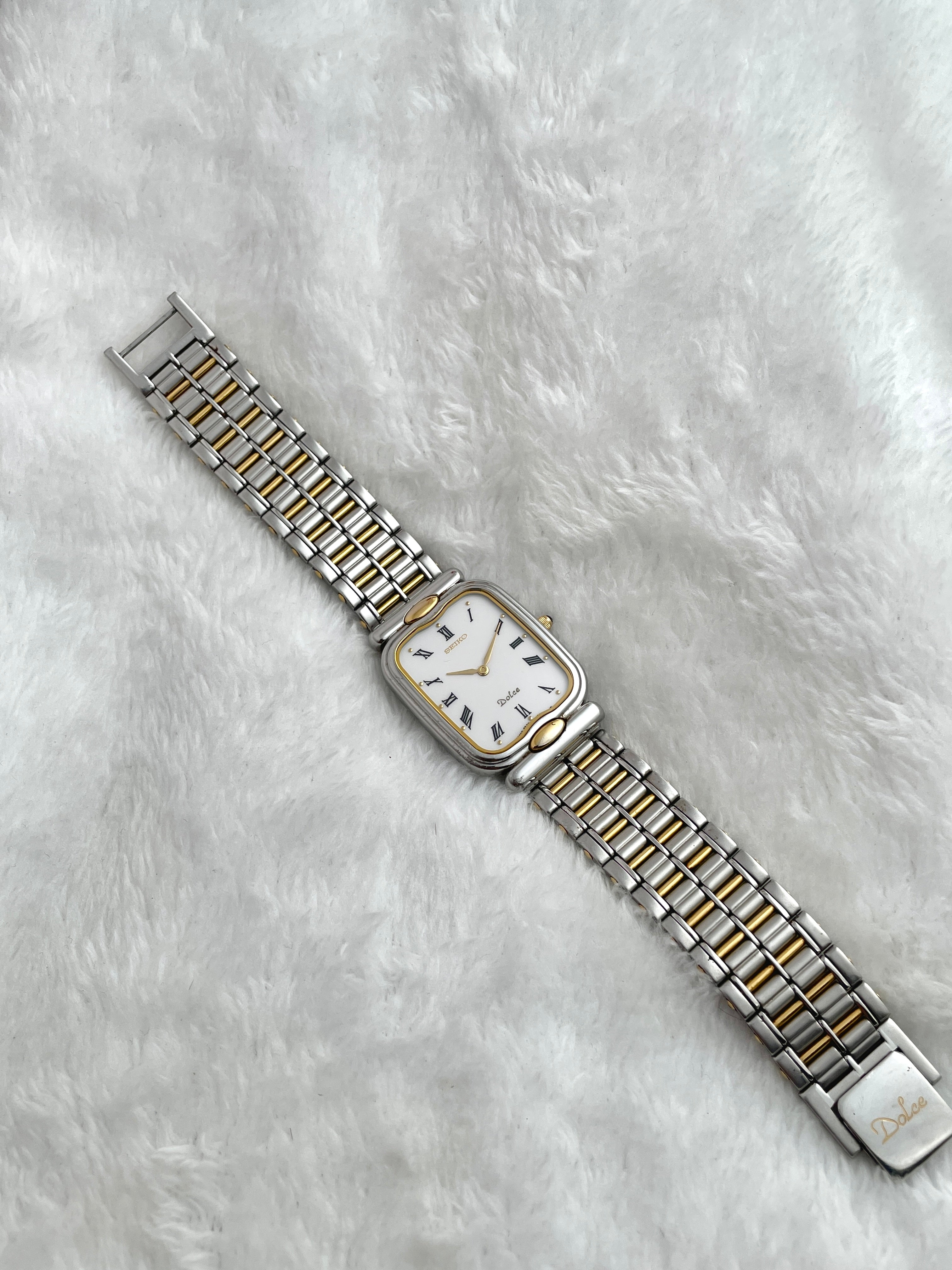 Vintage Seiko Dolce Tank Shape