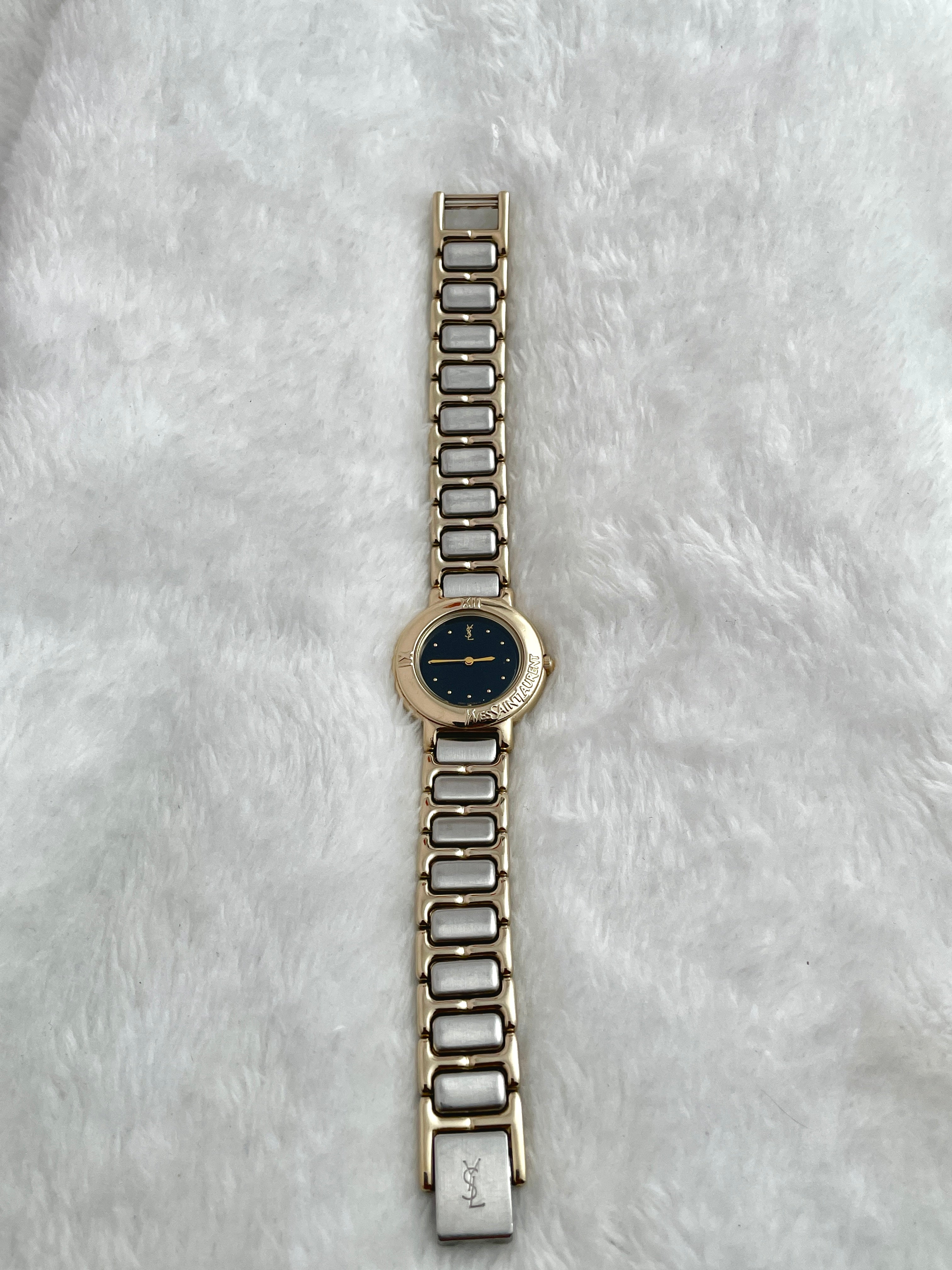 YSL Black Dial Dainty