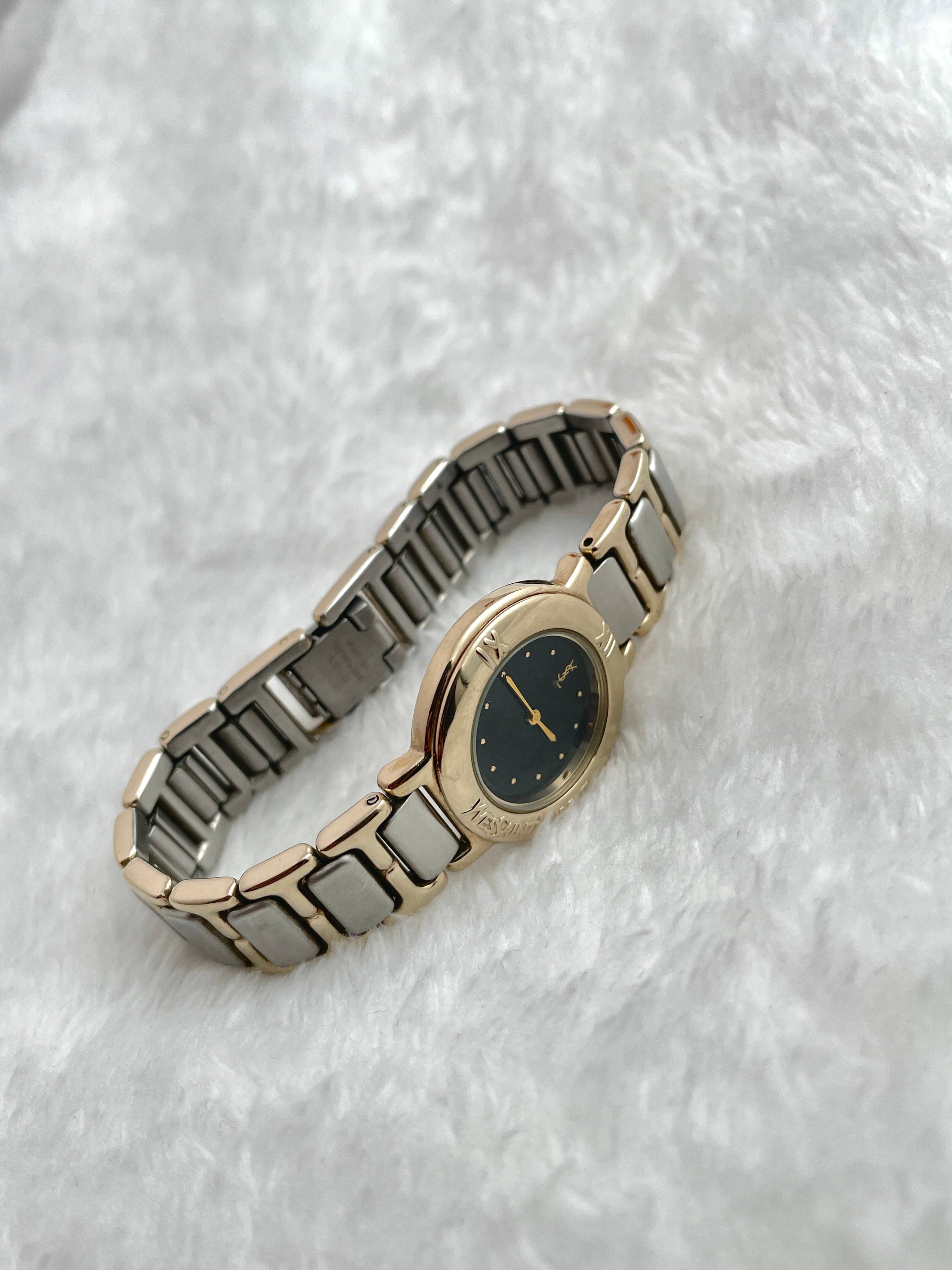 YSL Black Dial Dainty