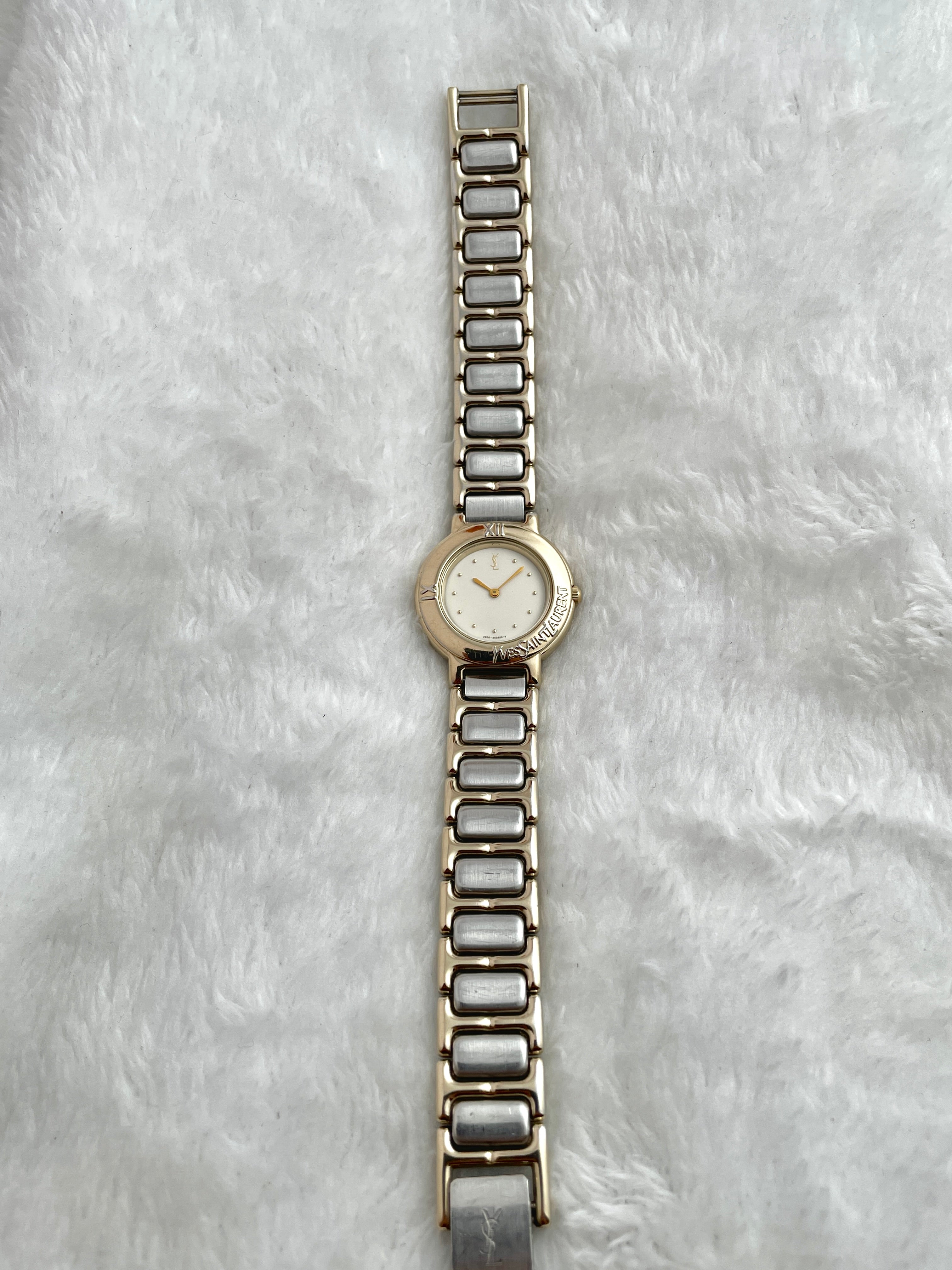 YSL White Dial Dainty
