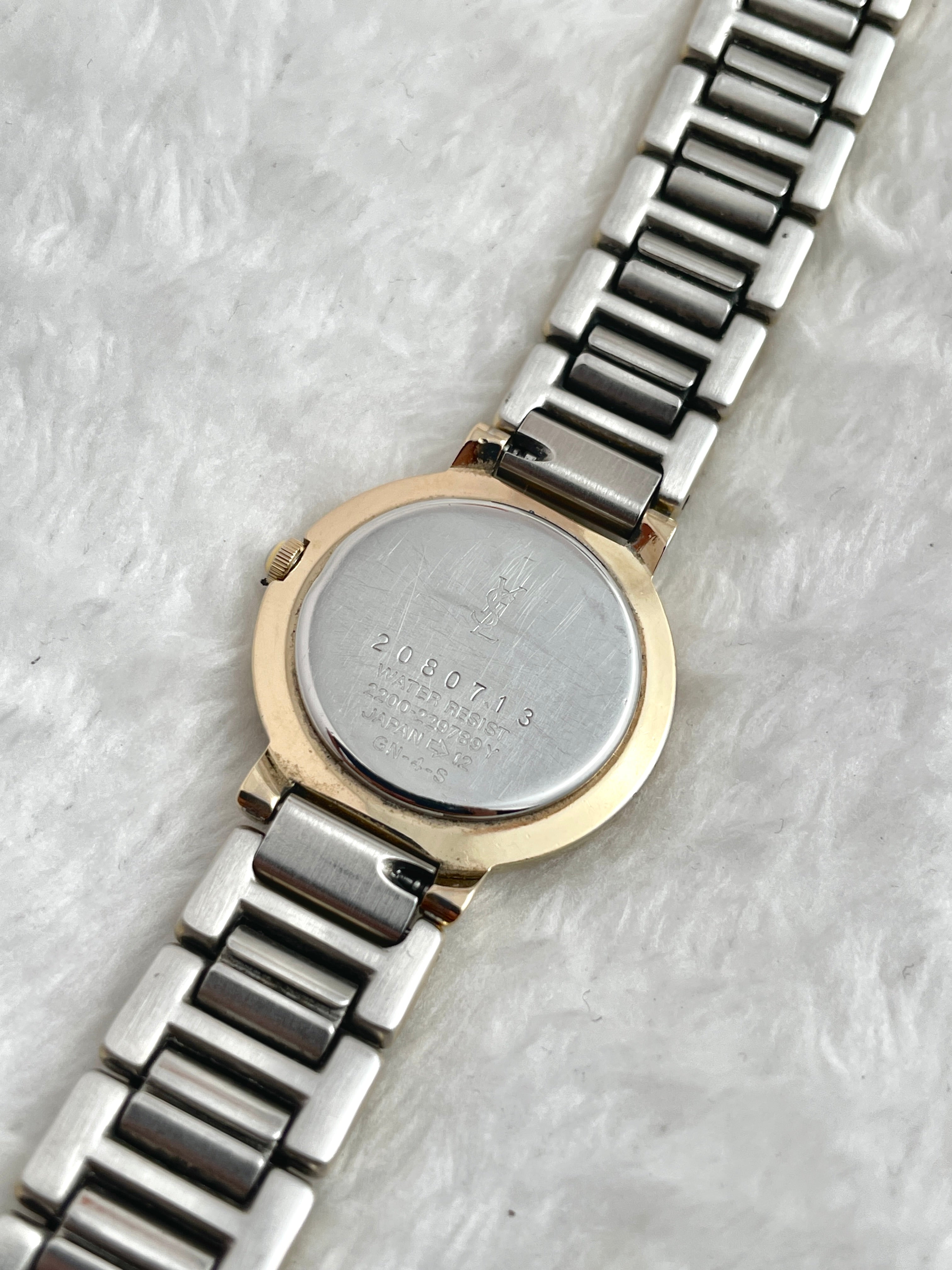 YSL White Dial Dainty