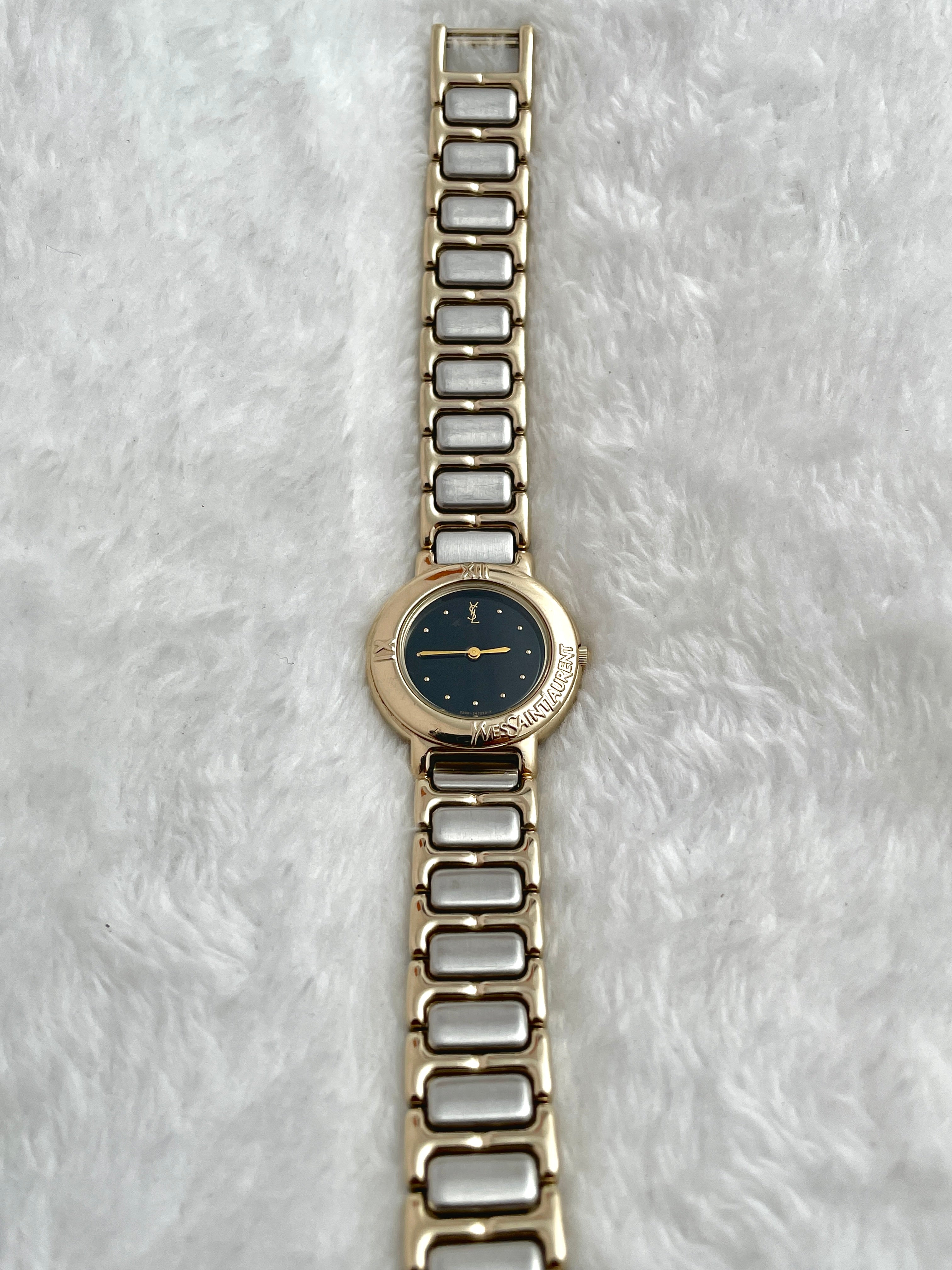 YSL Black Dial Dainty