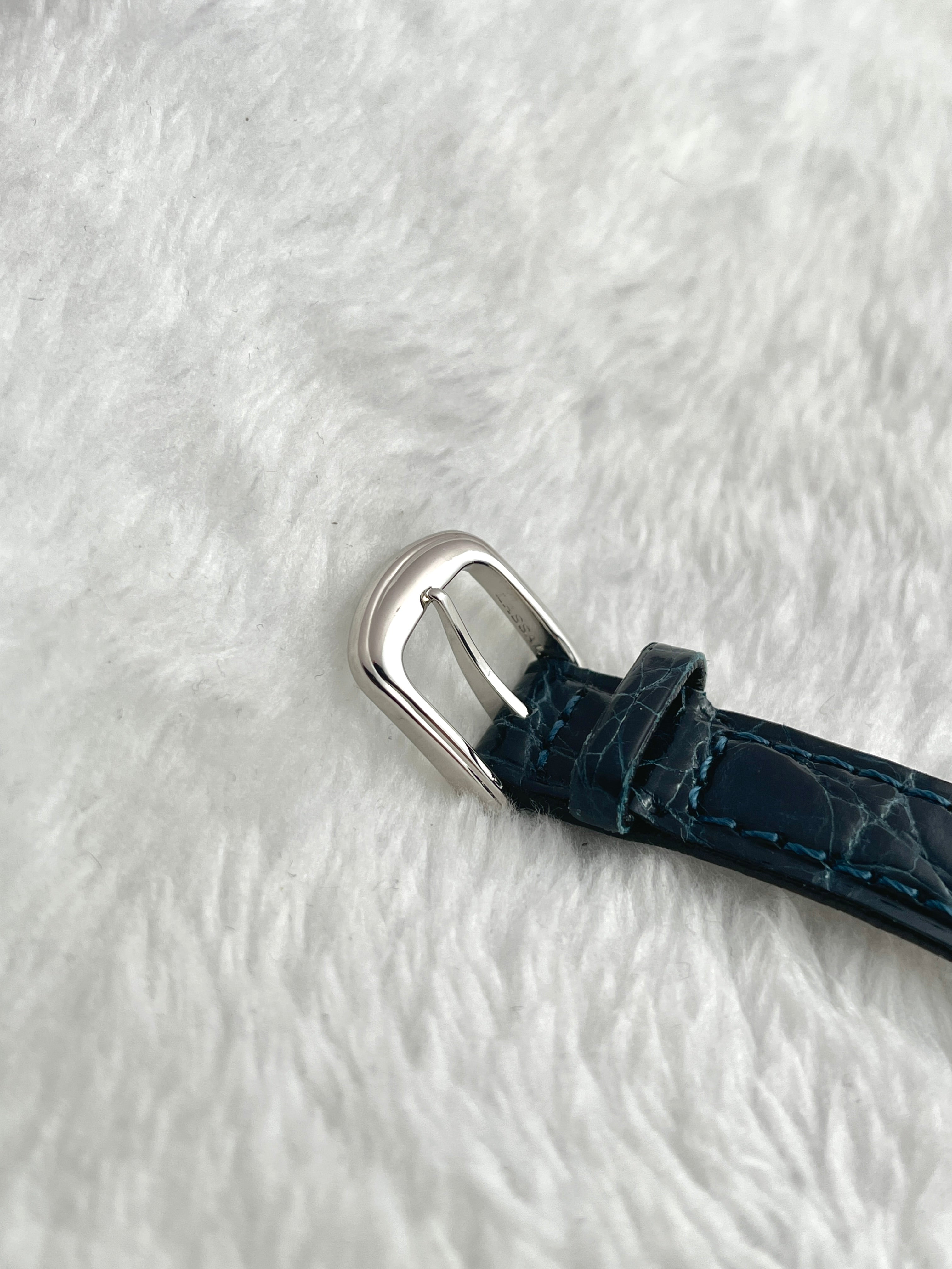 Vintage Seiko Lassale Roman Index Leather Strap