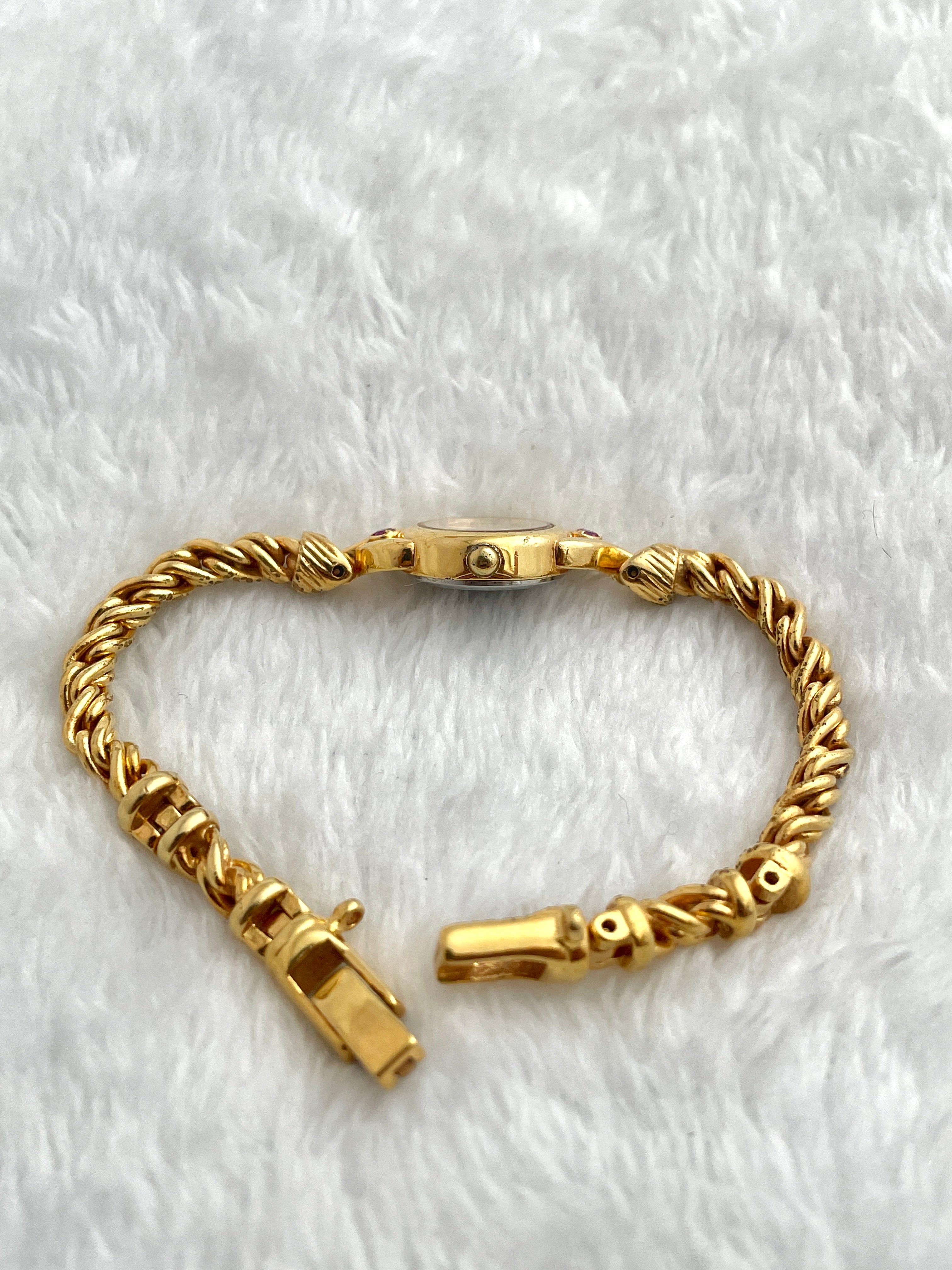 Seiko Round Ruby Rope Bracelet