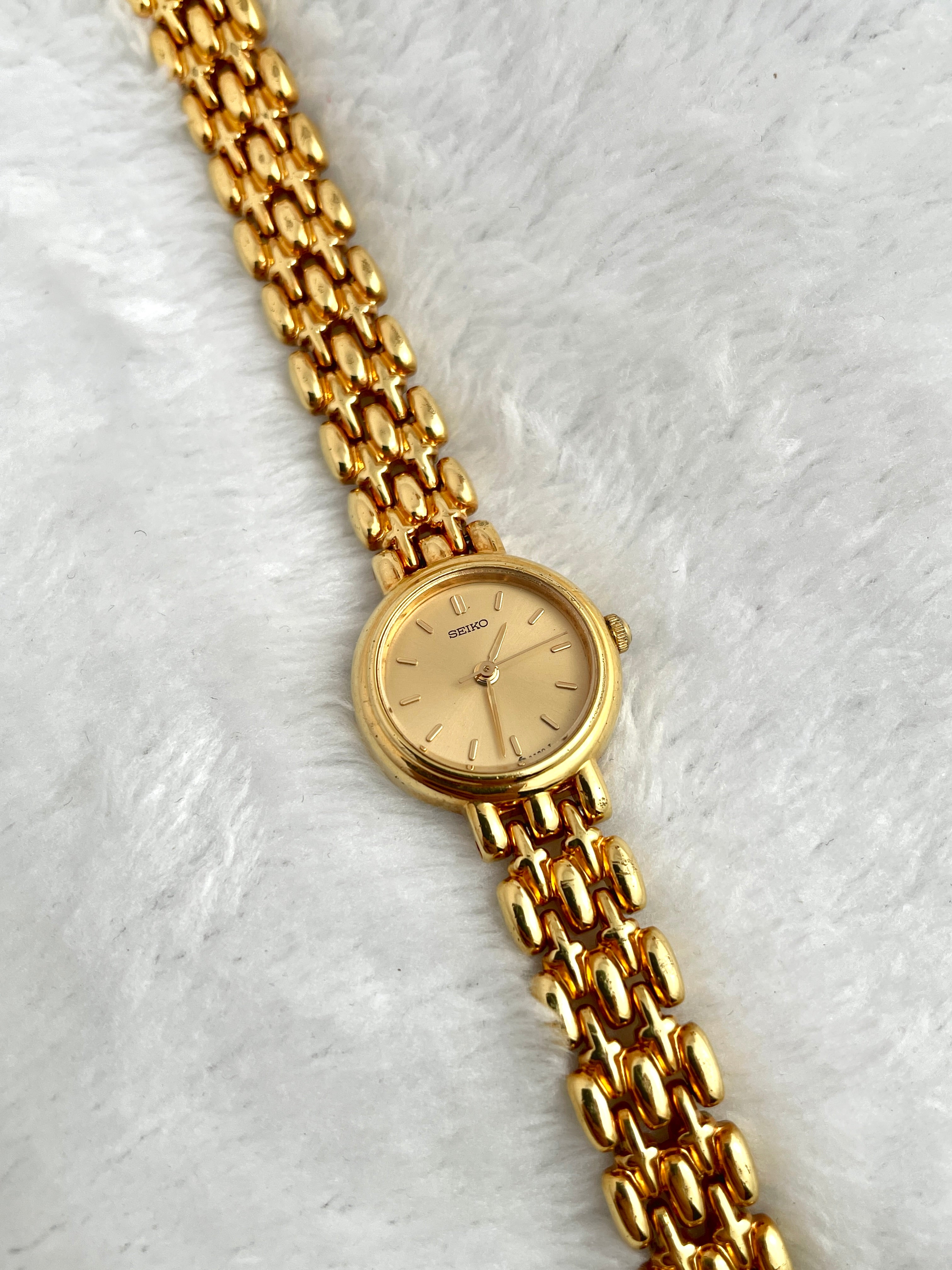 90s Seiko Gold Plated Lady Quartz Watch