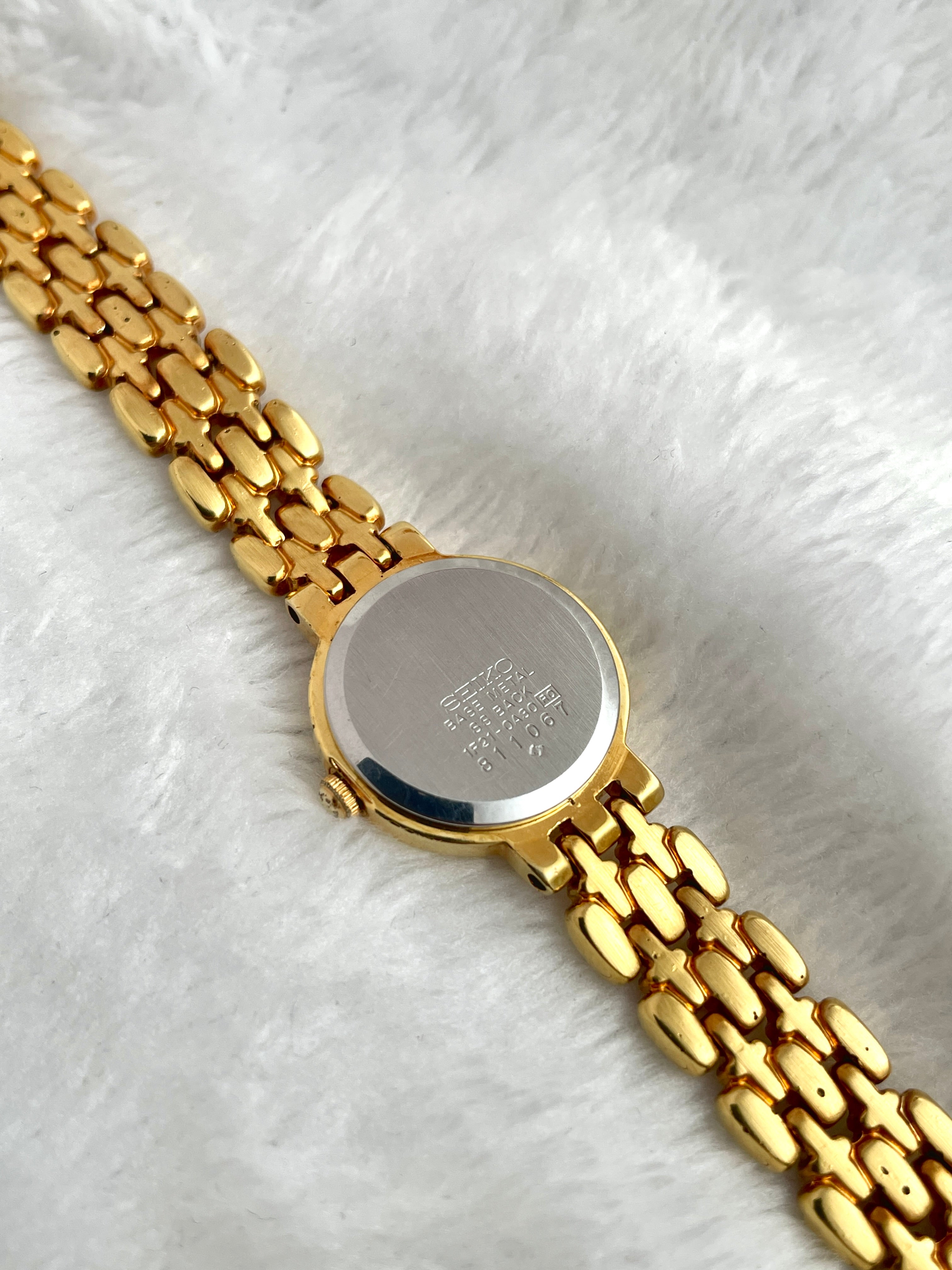 90s Seiko Gold Plated Lady Quartz Watch