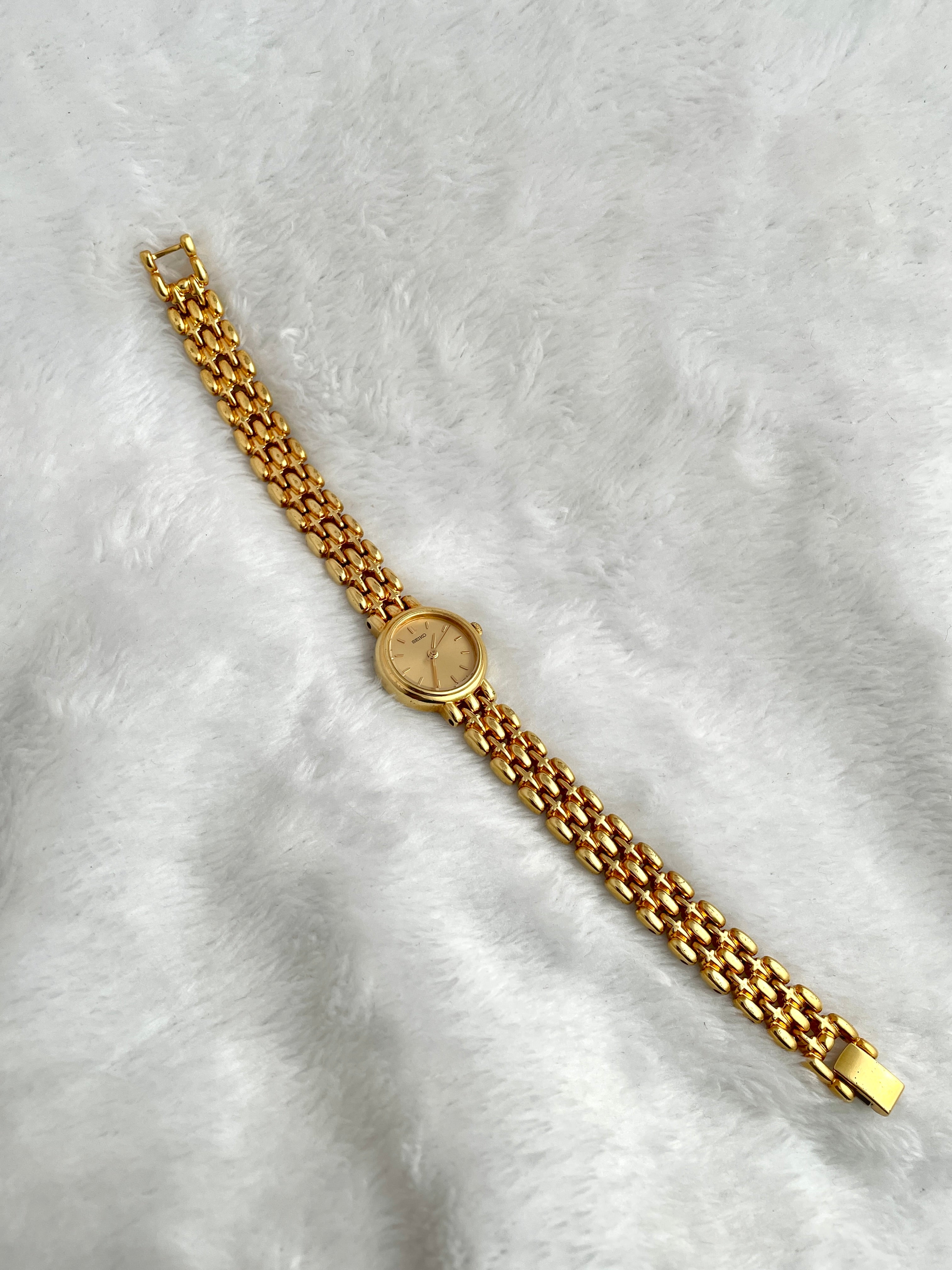 90s Seiko Gold Plated Lady Quartz Watch