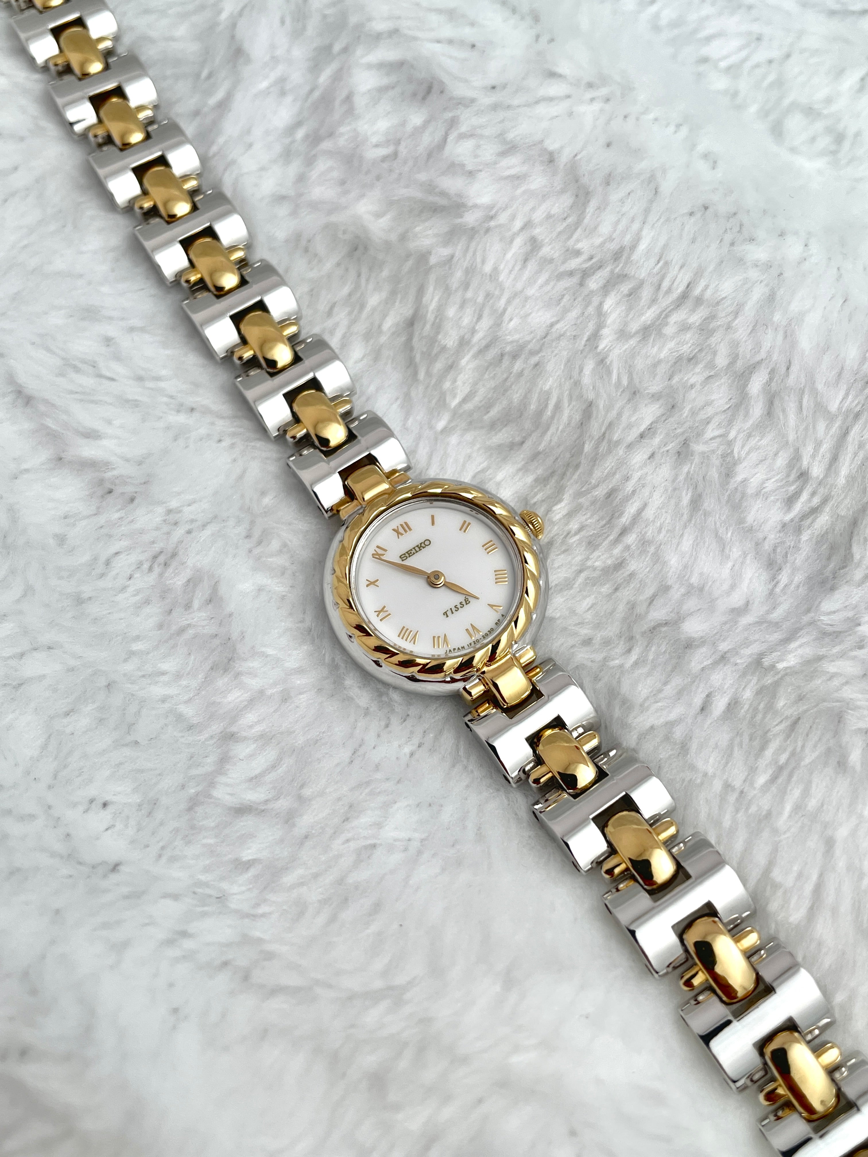 New Seiko Tisse Two-tone