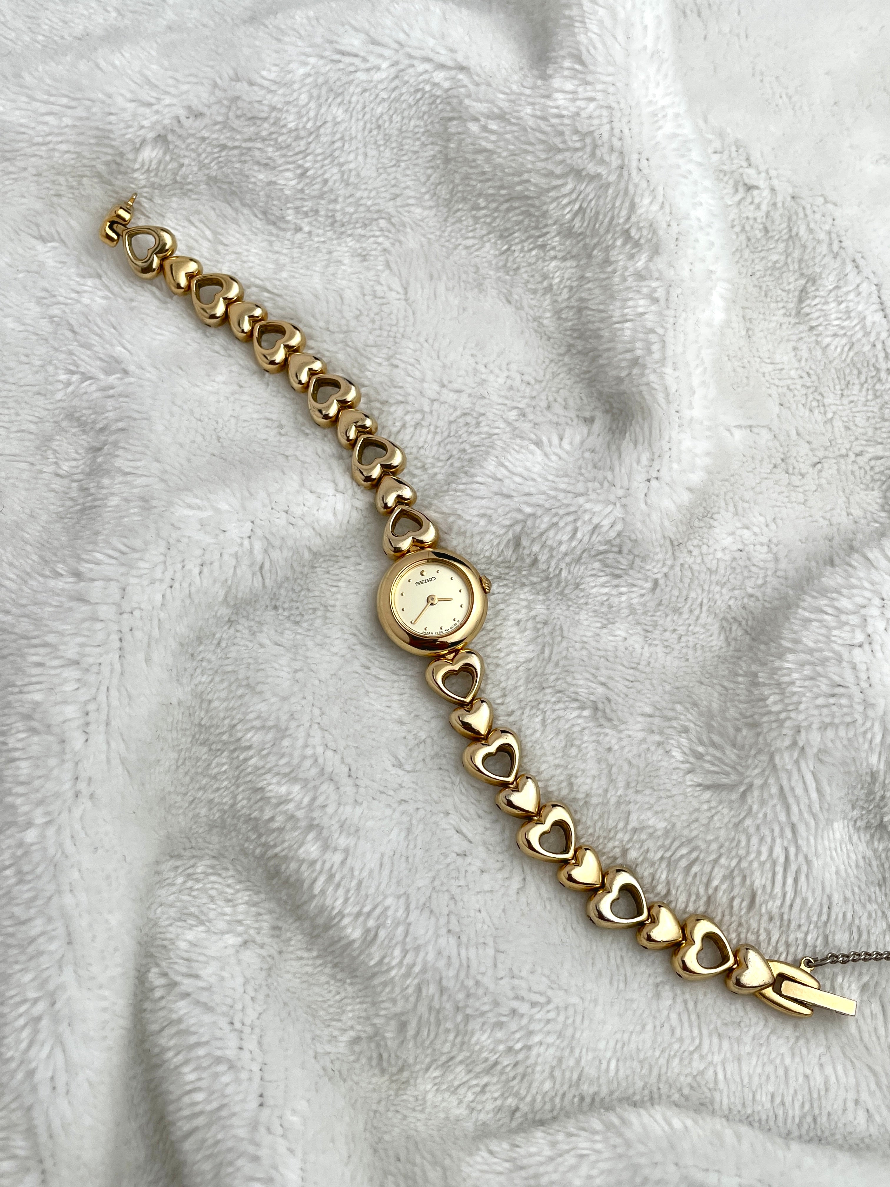 Seiko Heart Gold Bracelet