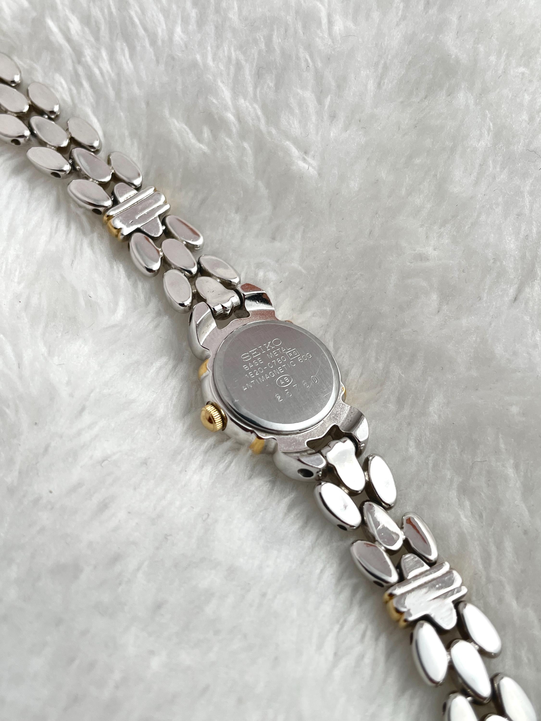 90's Seiko Tisse Rubies Two-tone