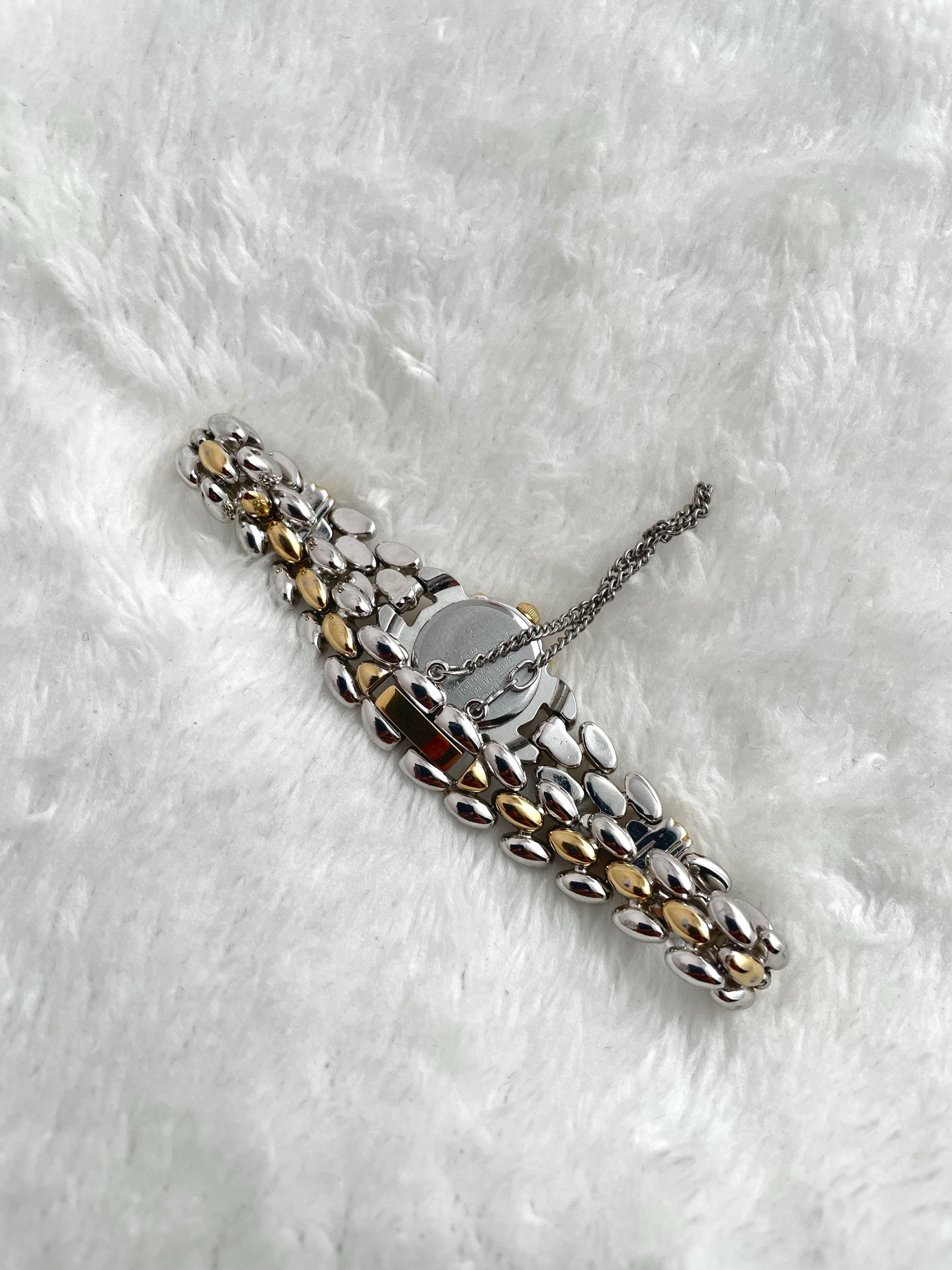 90's Seiko Tisse Rubies Two-tone