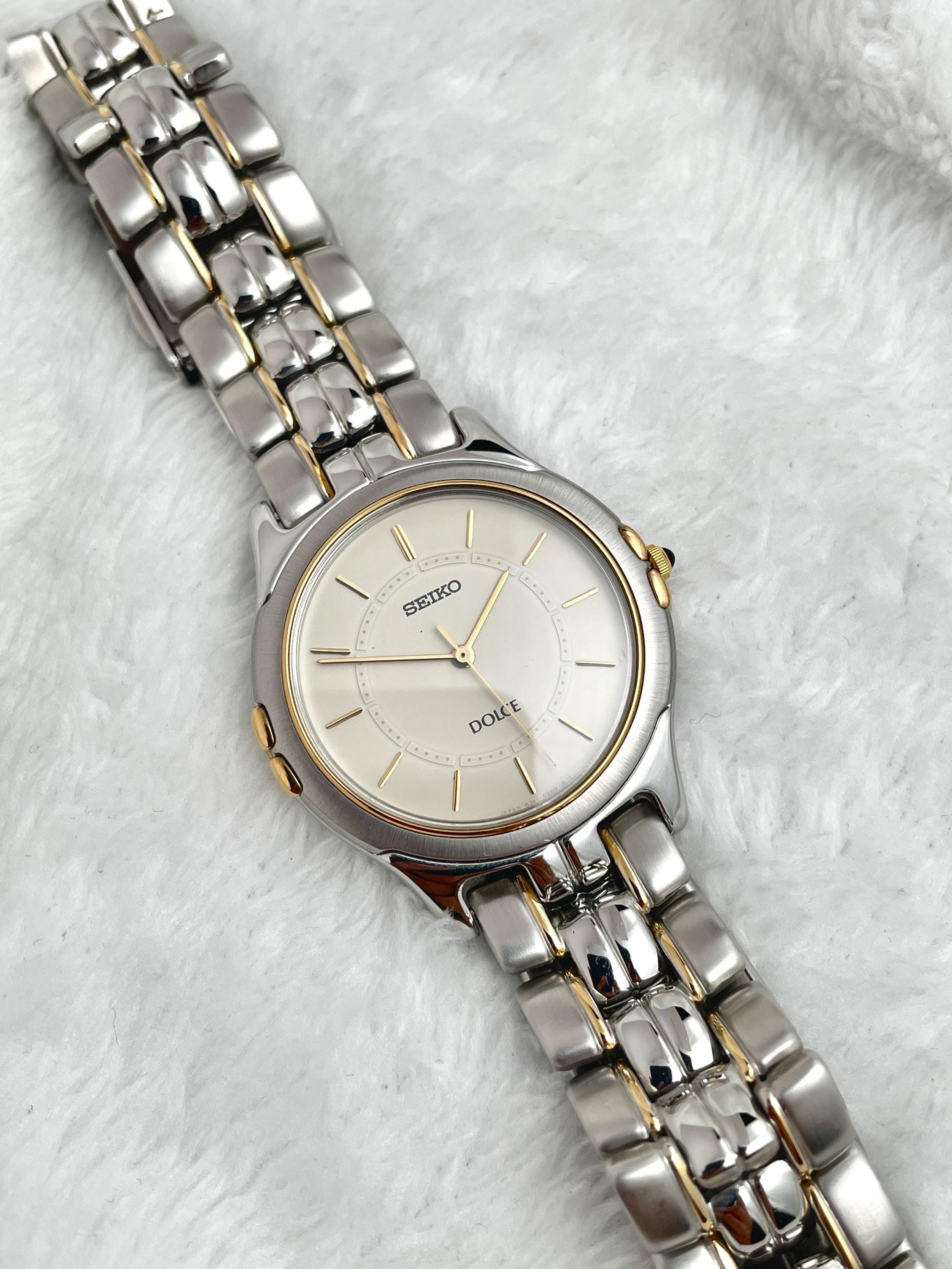 Seiko Dolce Two tone