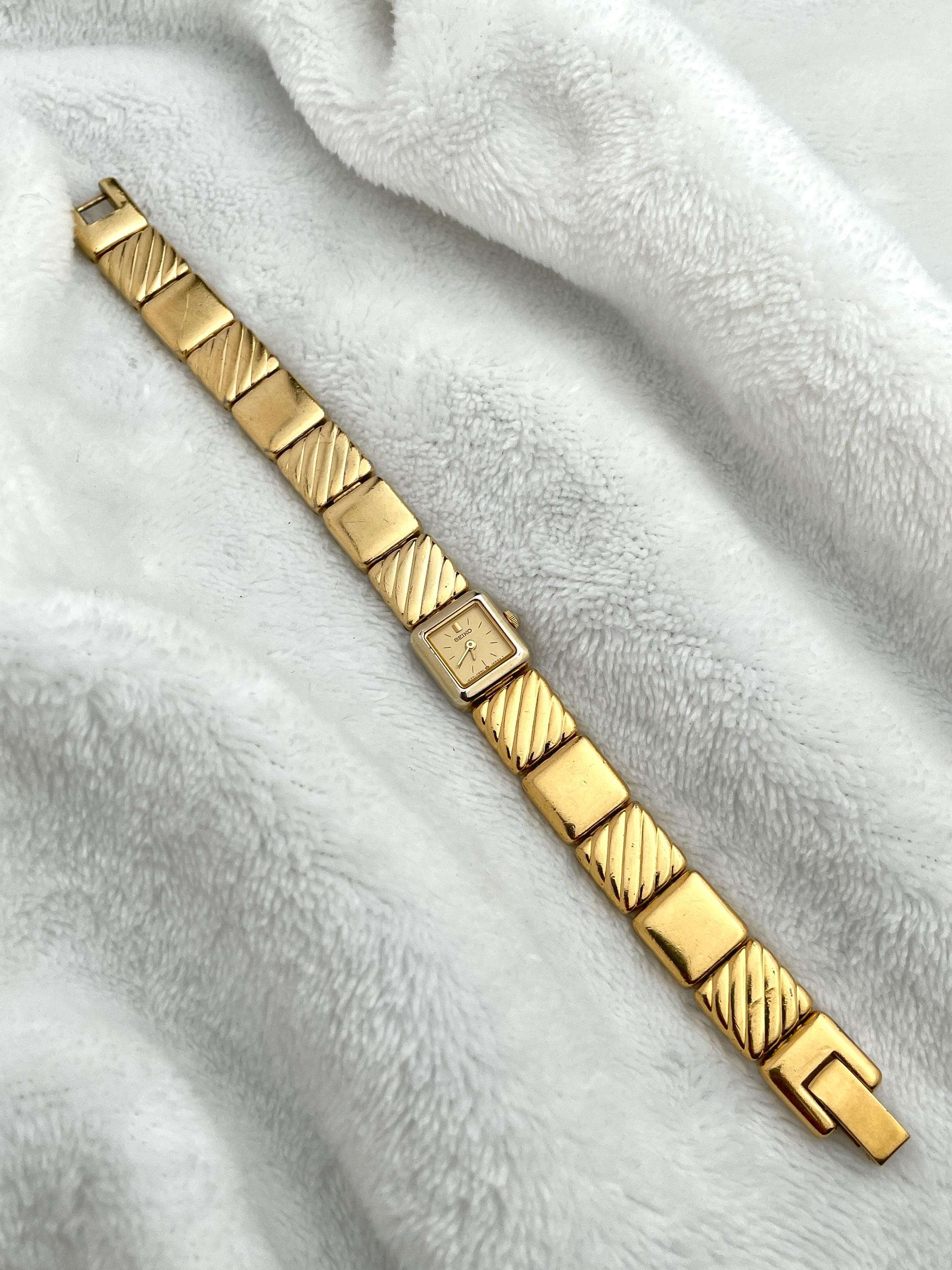 Seiko Square Gold Tone