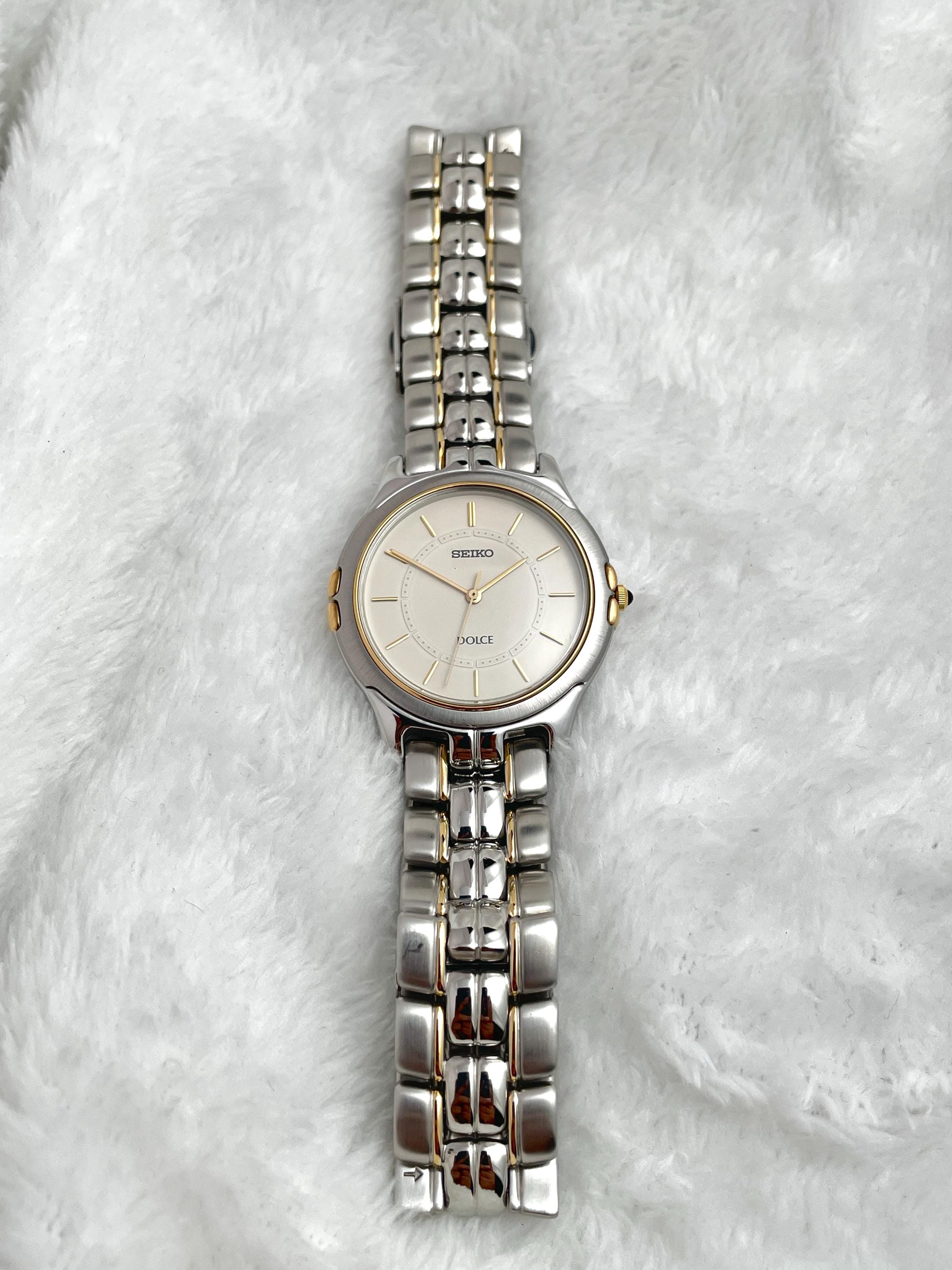 Seiko Dolce Two tone