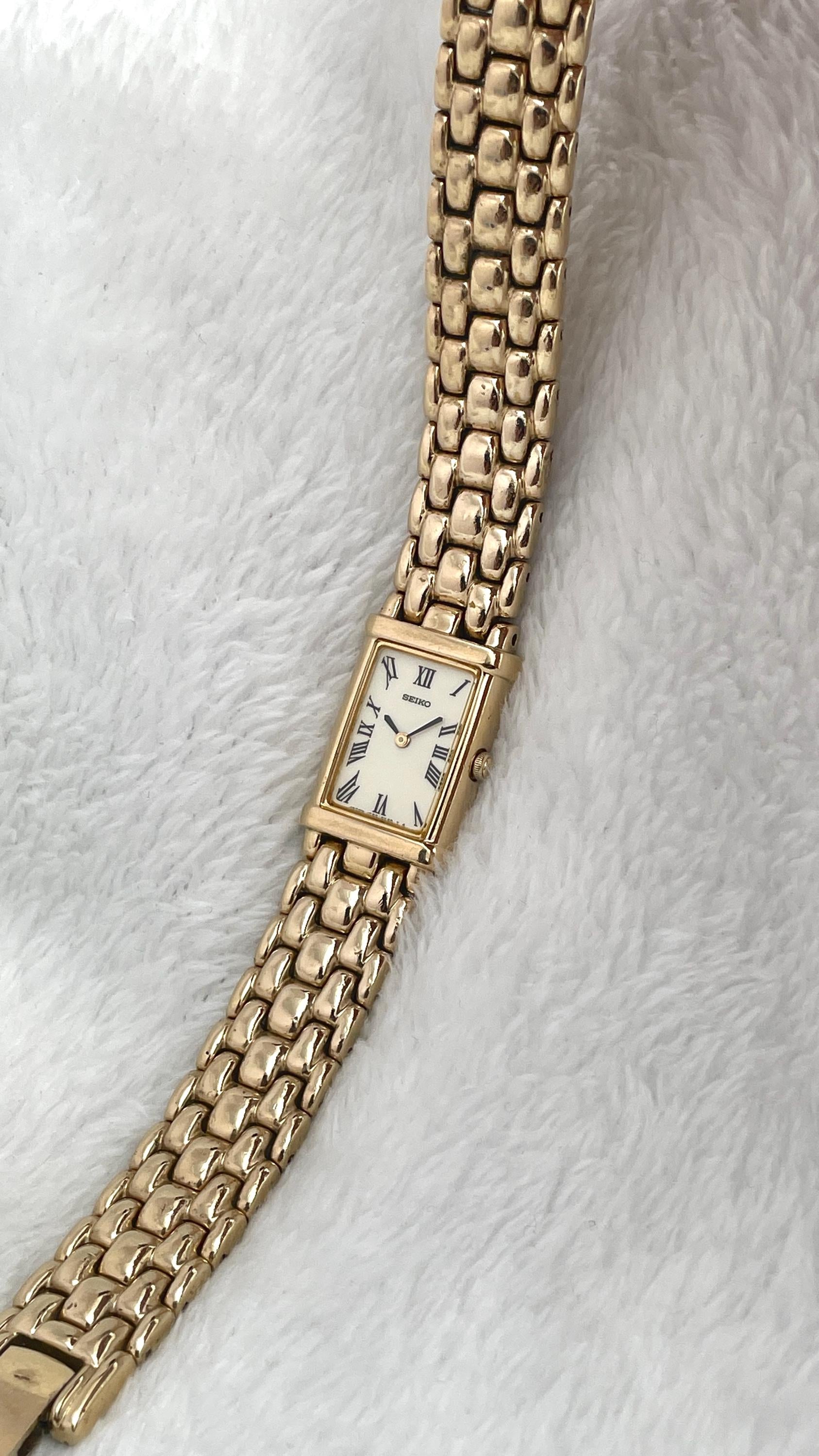 Seiko Gold Tank Model Gold