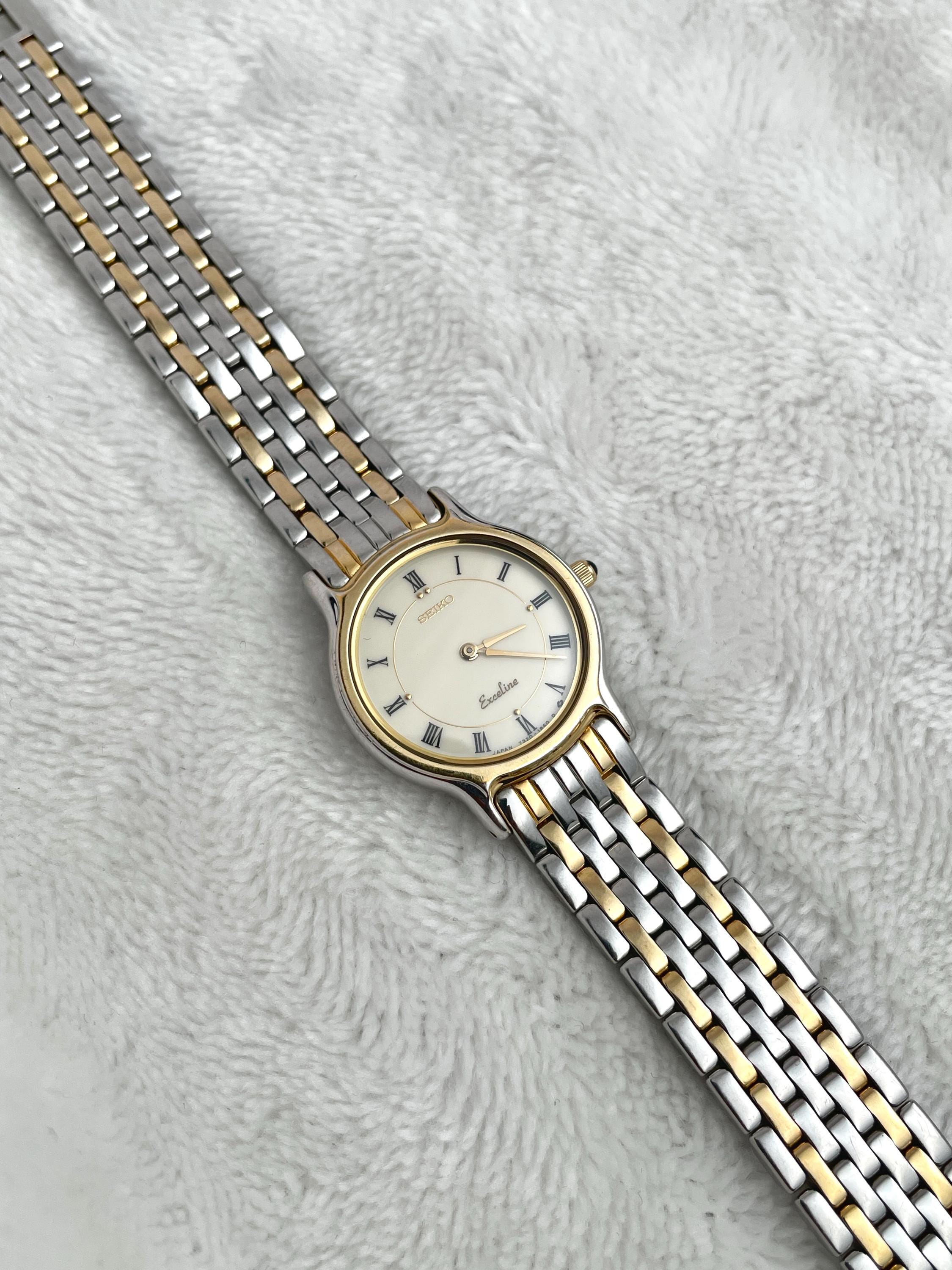 Seiko Exceline Two-tone