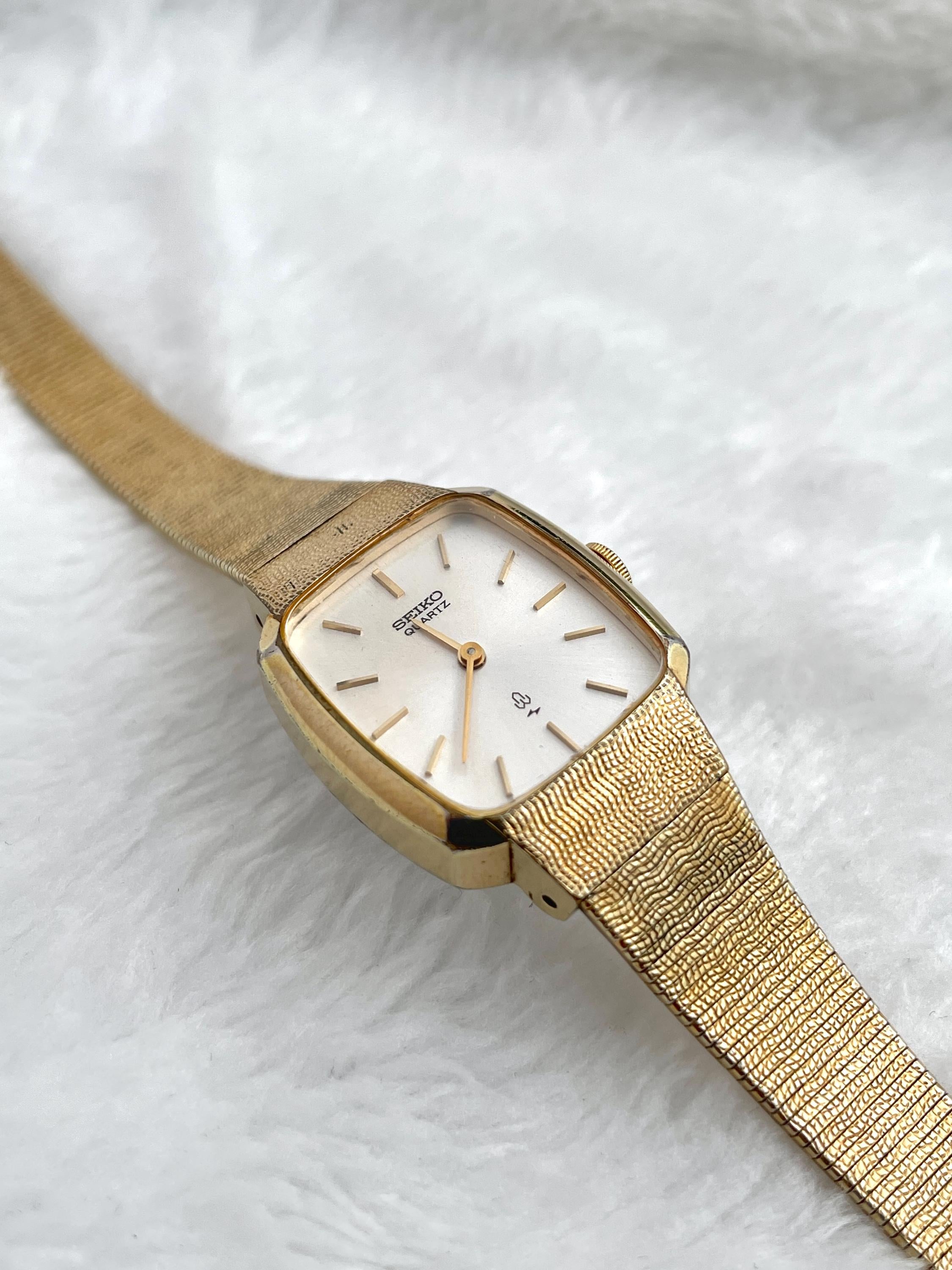Seiko Gold Square